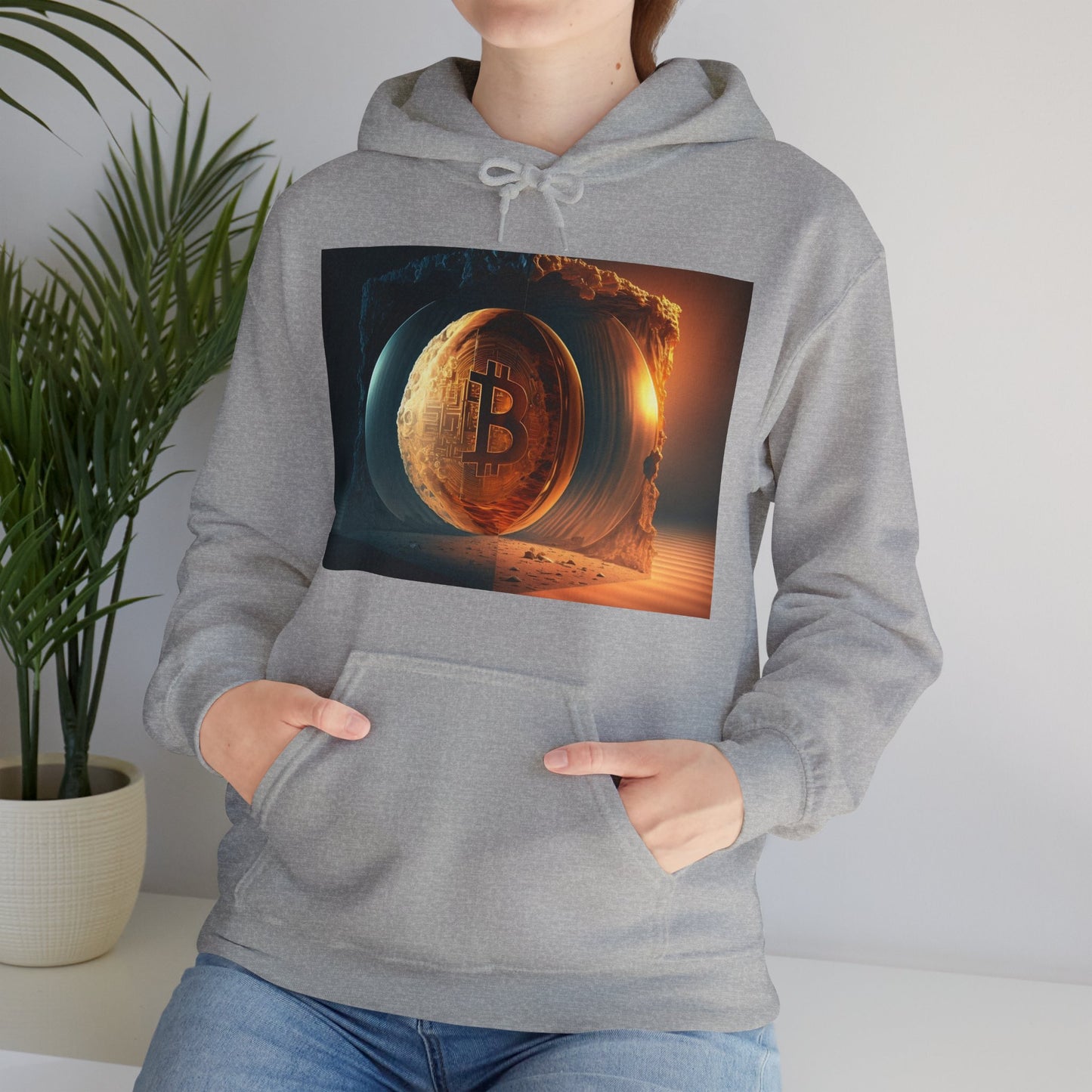 4th Dimension of Bitcoin Hoodie