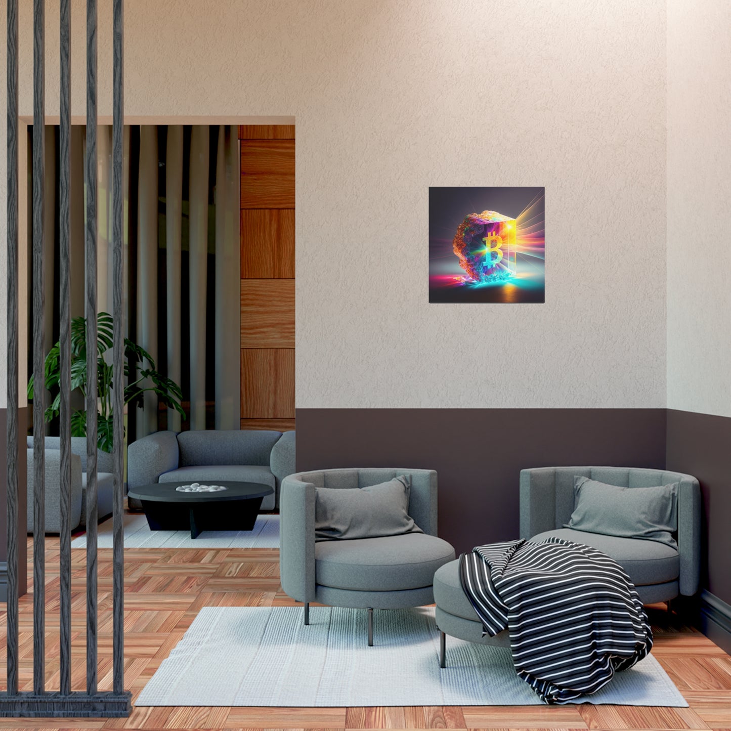 Bitcoin Prism Poster