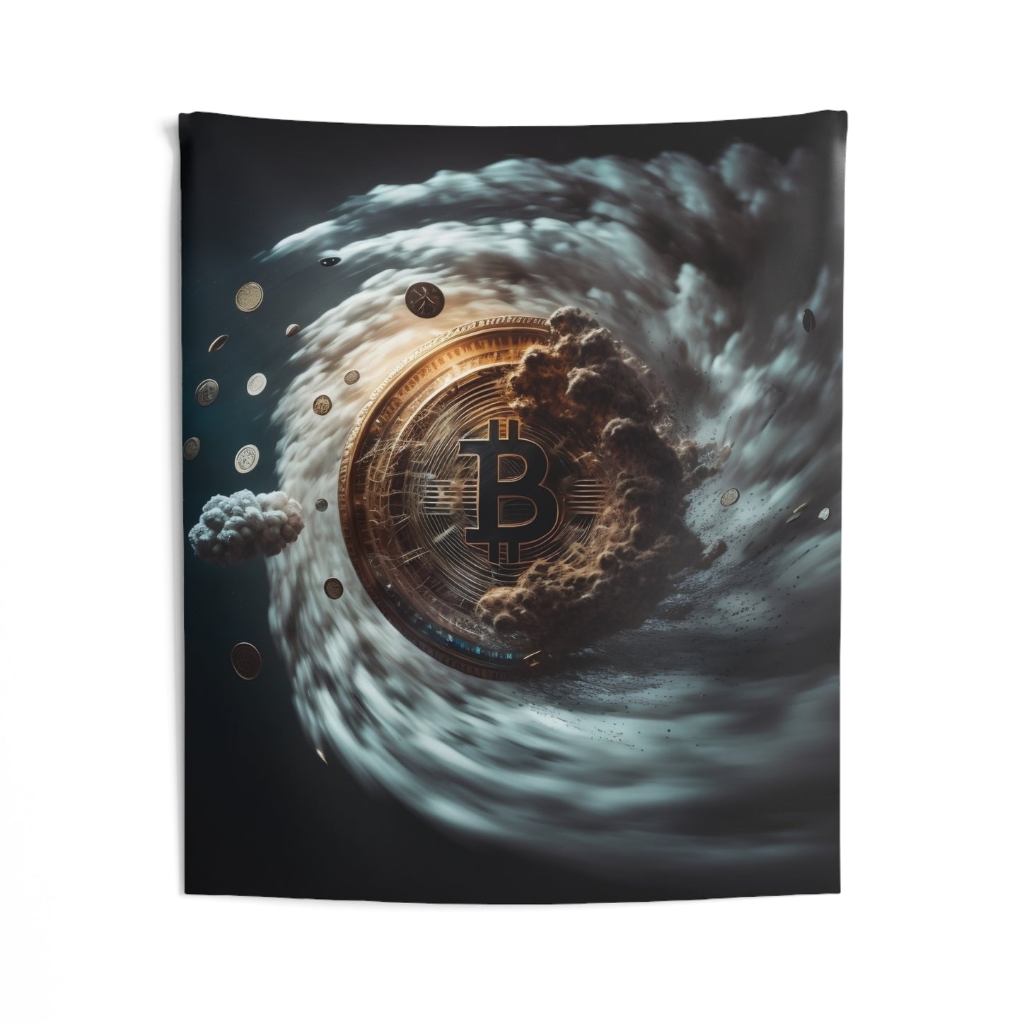 Race Thru Space & Time Wall Tapestry
