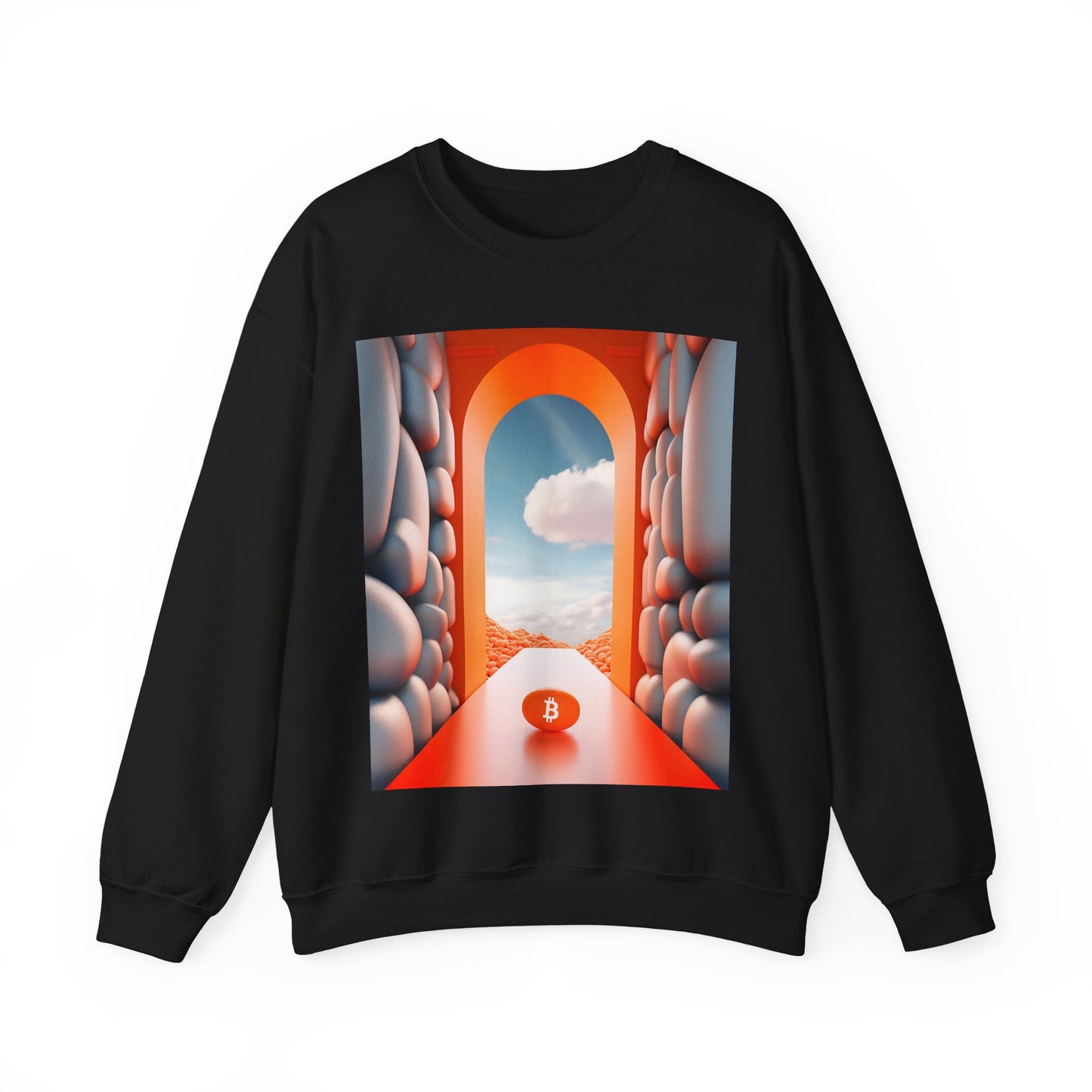 Orange Pill Archway Sweater