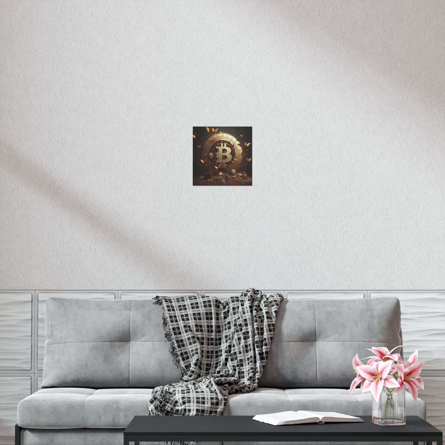 Bitcoin Metamorphosis Poster