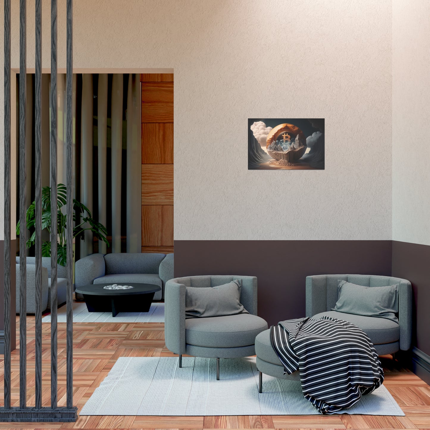 4th Orb of Bitcoin Poster