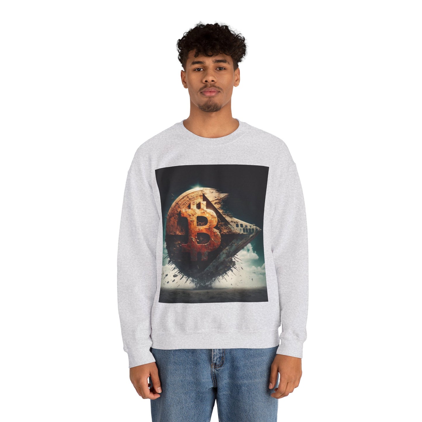Bitcoin Starship Sweater