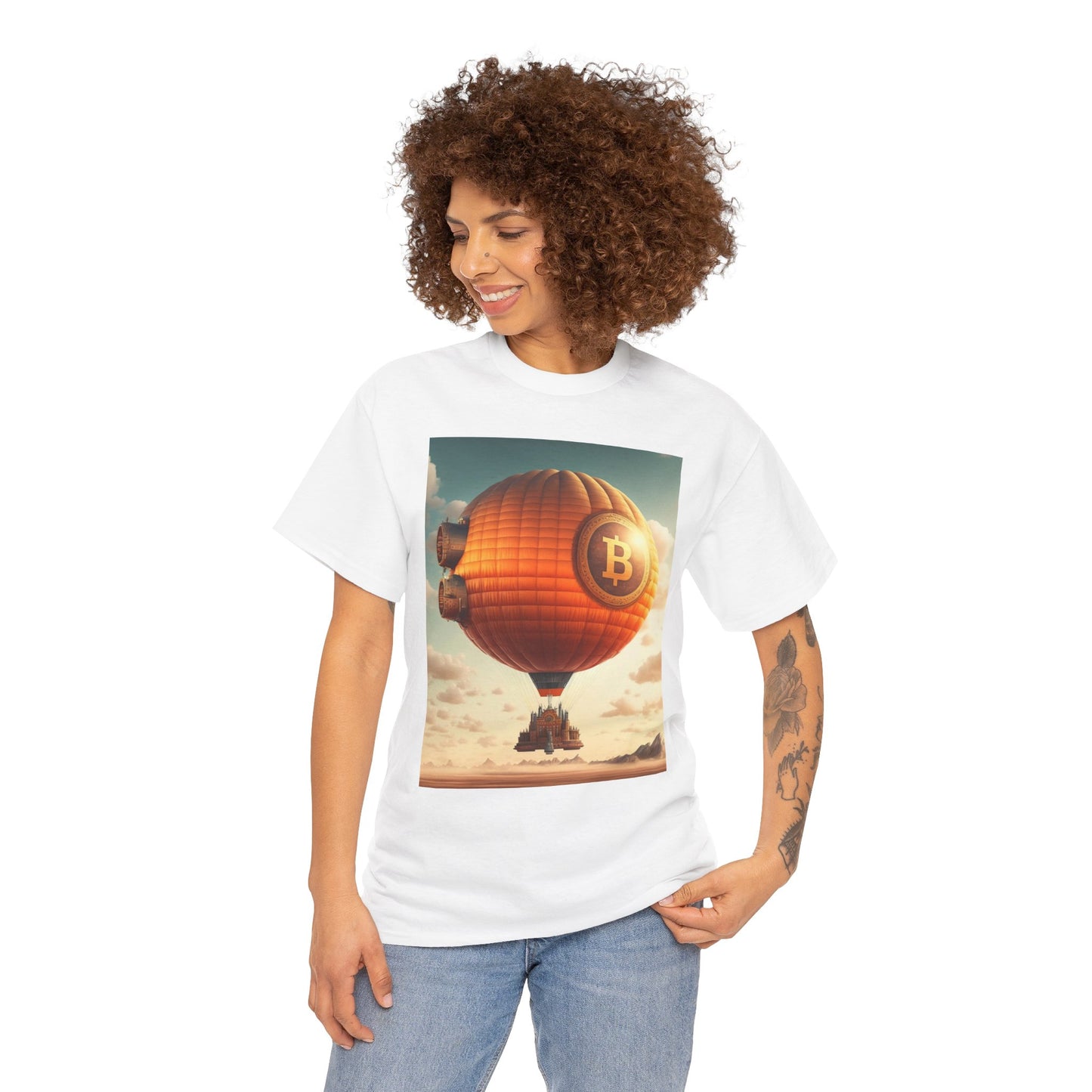 Bitcoin Rigid Airship Tshirt