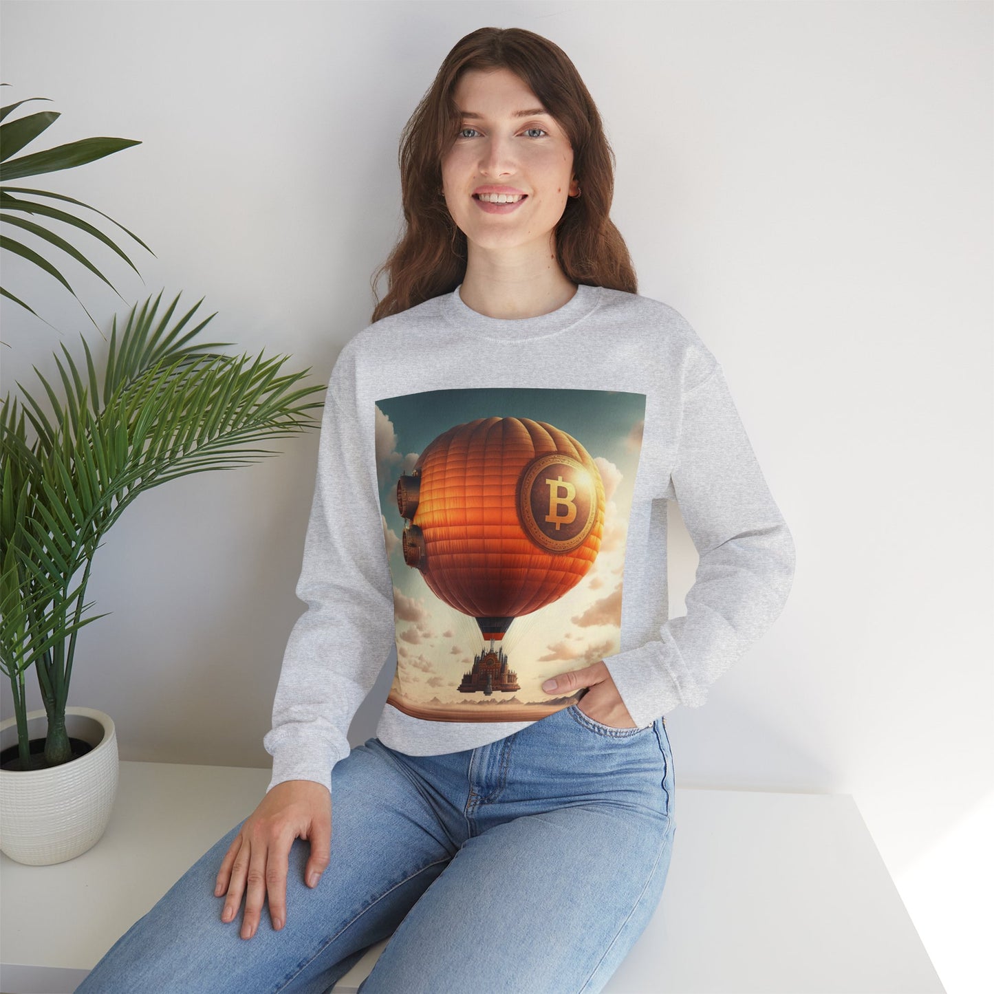 Bitcoin Rigid Airship Sweater