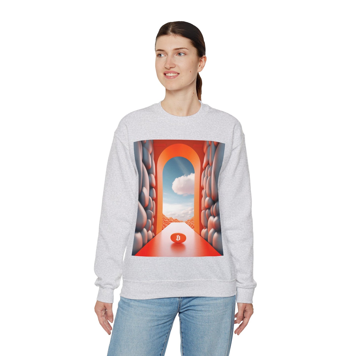 Orange Pill Archway Sweater