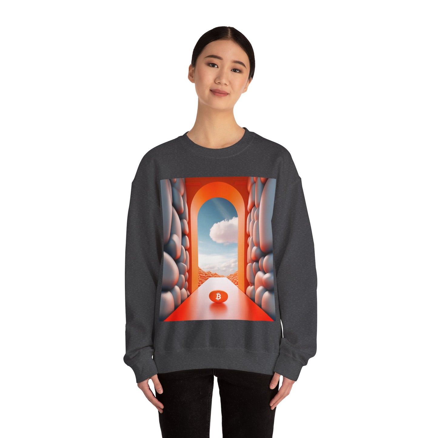 Orange Pill Archway Sweater