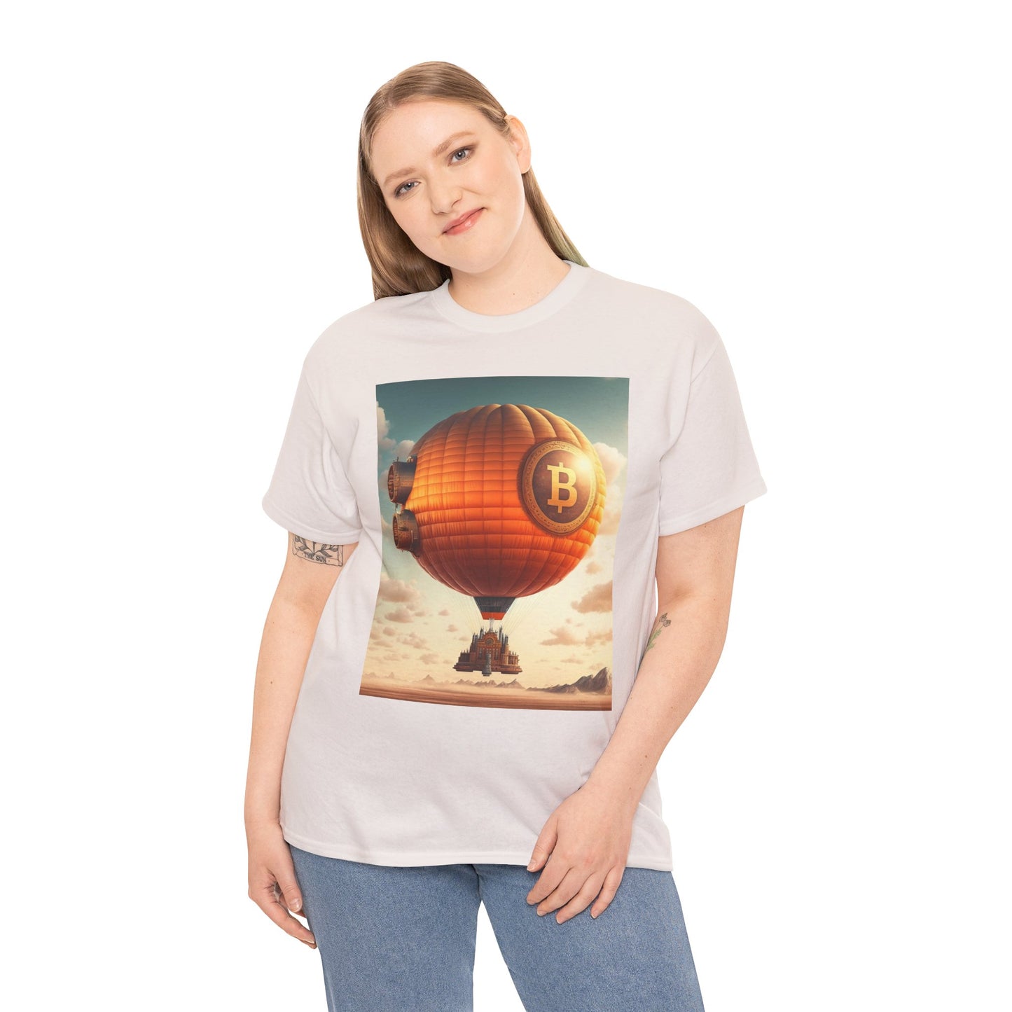Bitcoin Rigid Airship Tshirt
