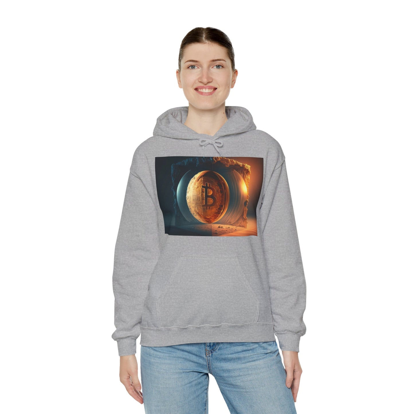4th Dimension of Bitcoin Hoodie