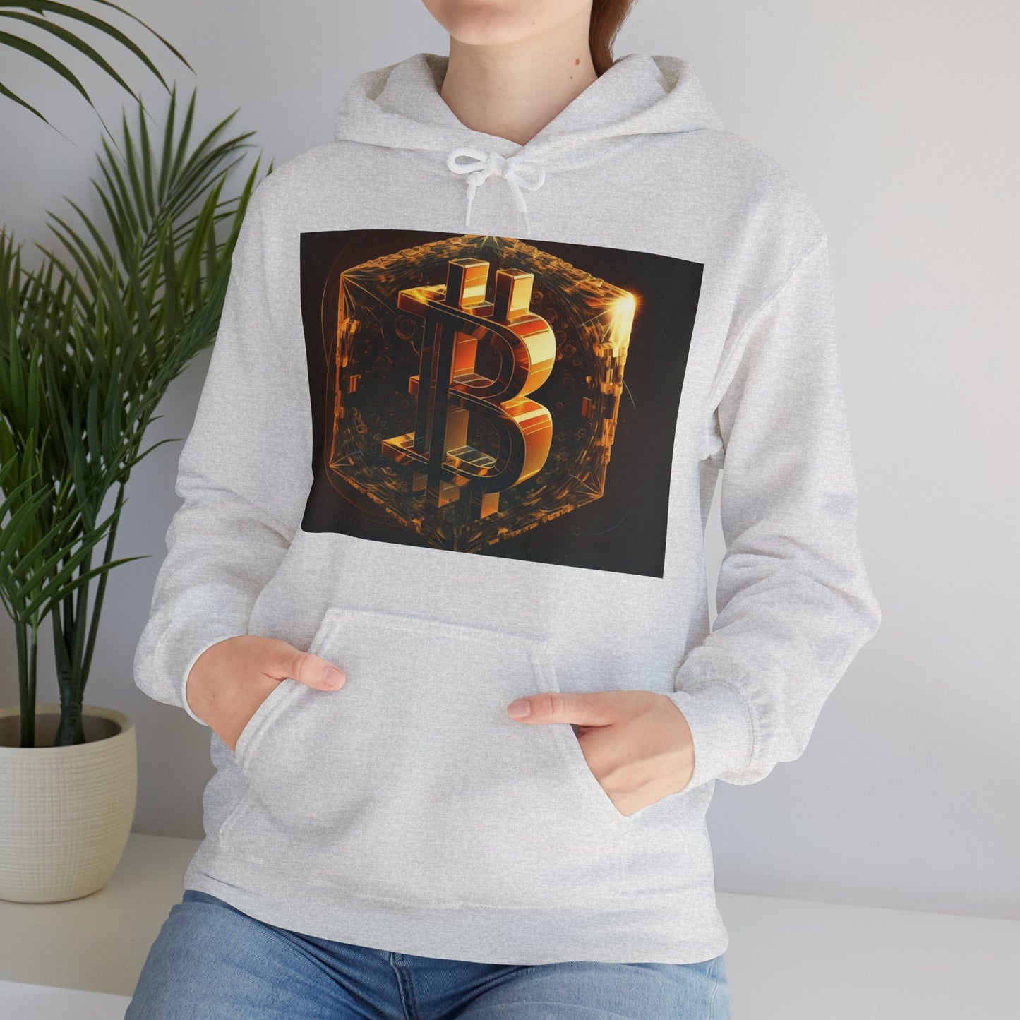 4th Golden Cube of Bitcoin Hoodie