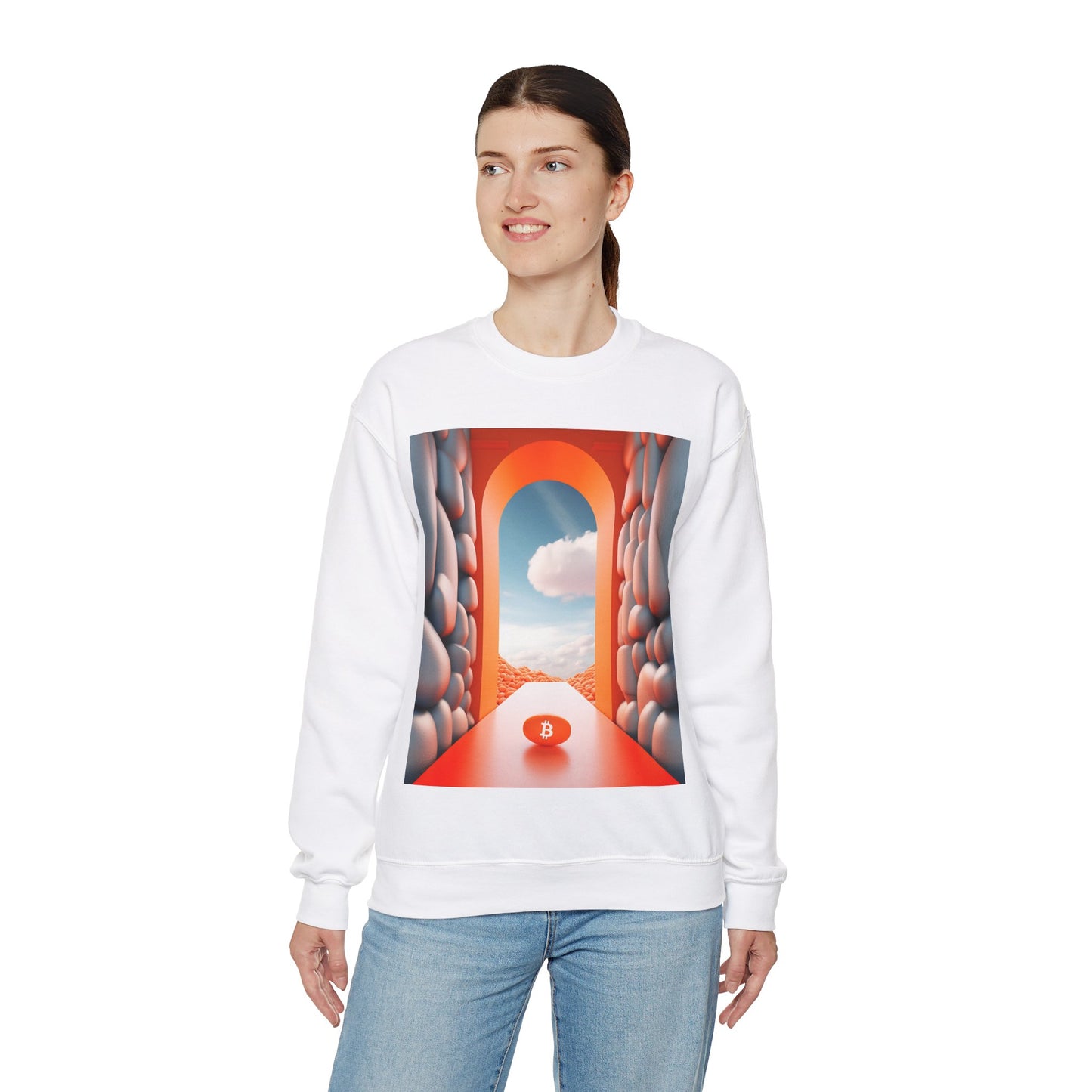 Orange Pill Archway Sweater