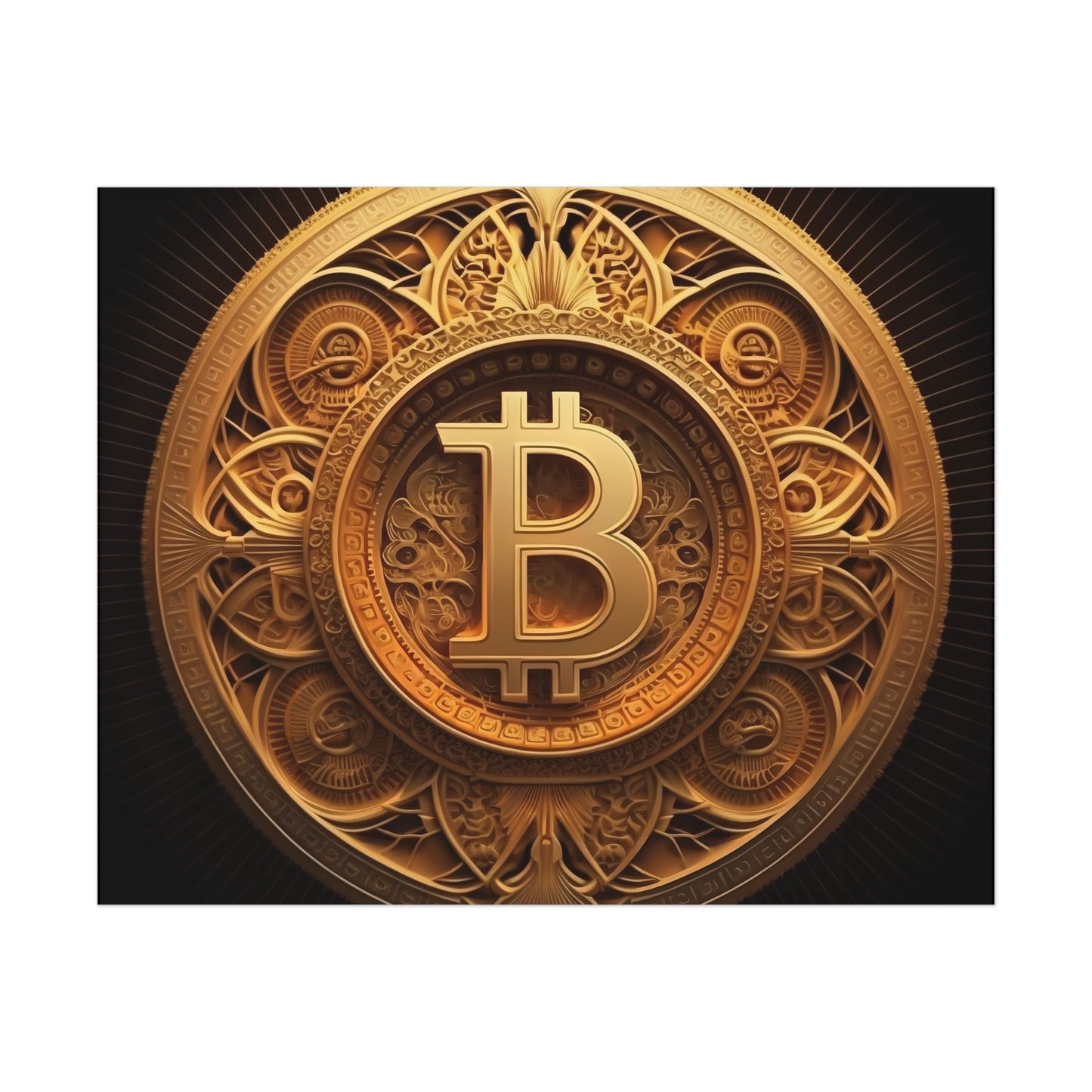 Bitcoin Shrine Poster