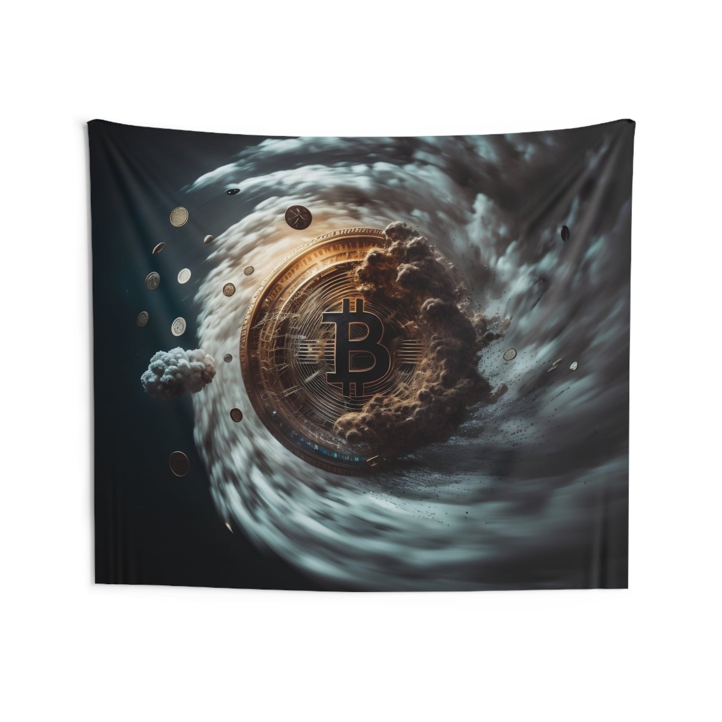 Race Thru Space & Time Wall Tapestry