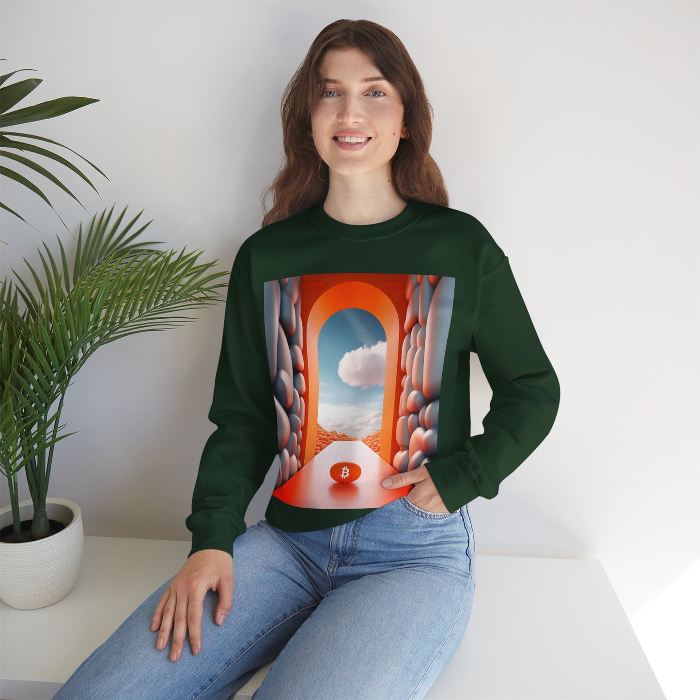 Orange Pill Archway Sweater