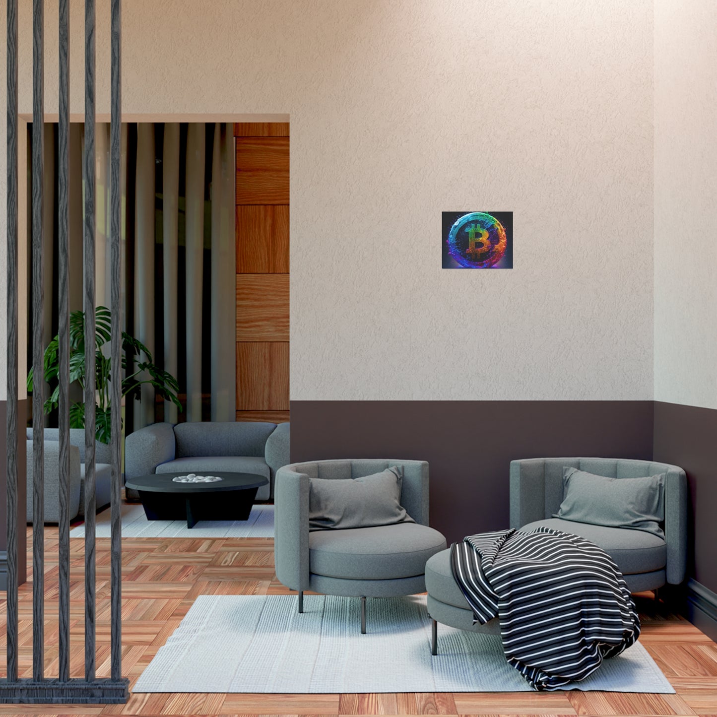 21 Million Colors of Bitcoin Poster