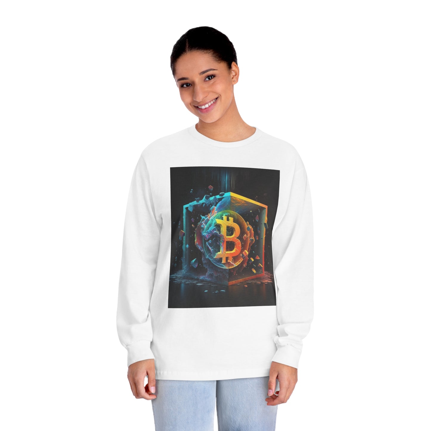 Bitcoin Tesseract Long Sleeve