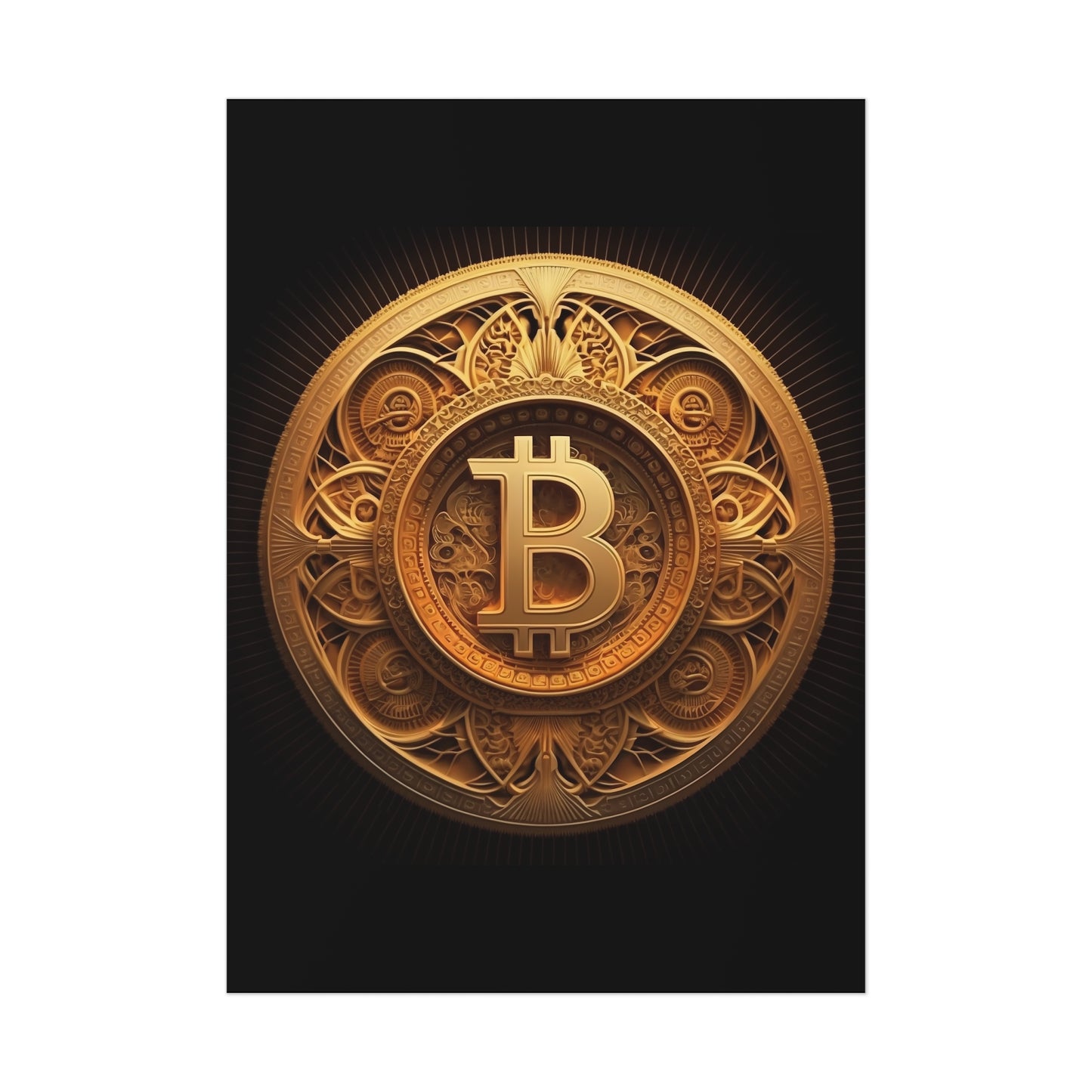 Bitcoin Shrine Poster