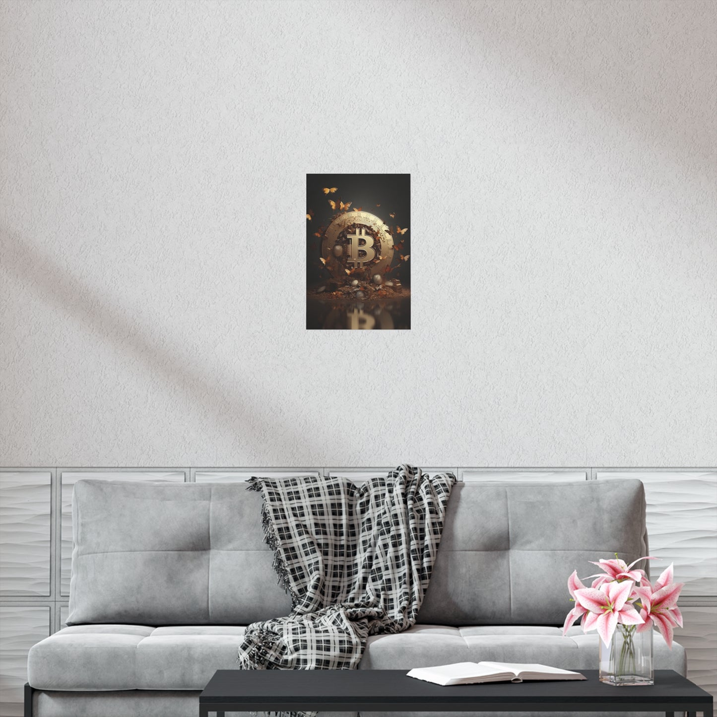 Bitcoin Metamorphosis Poster