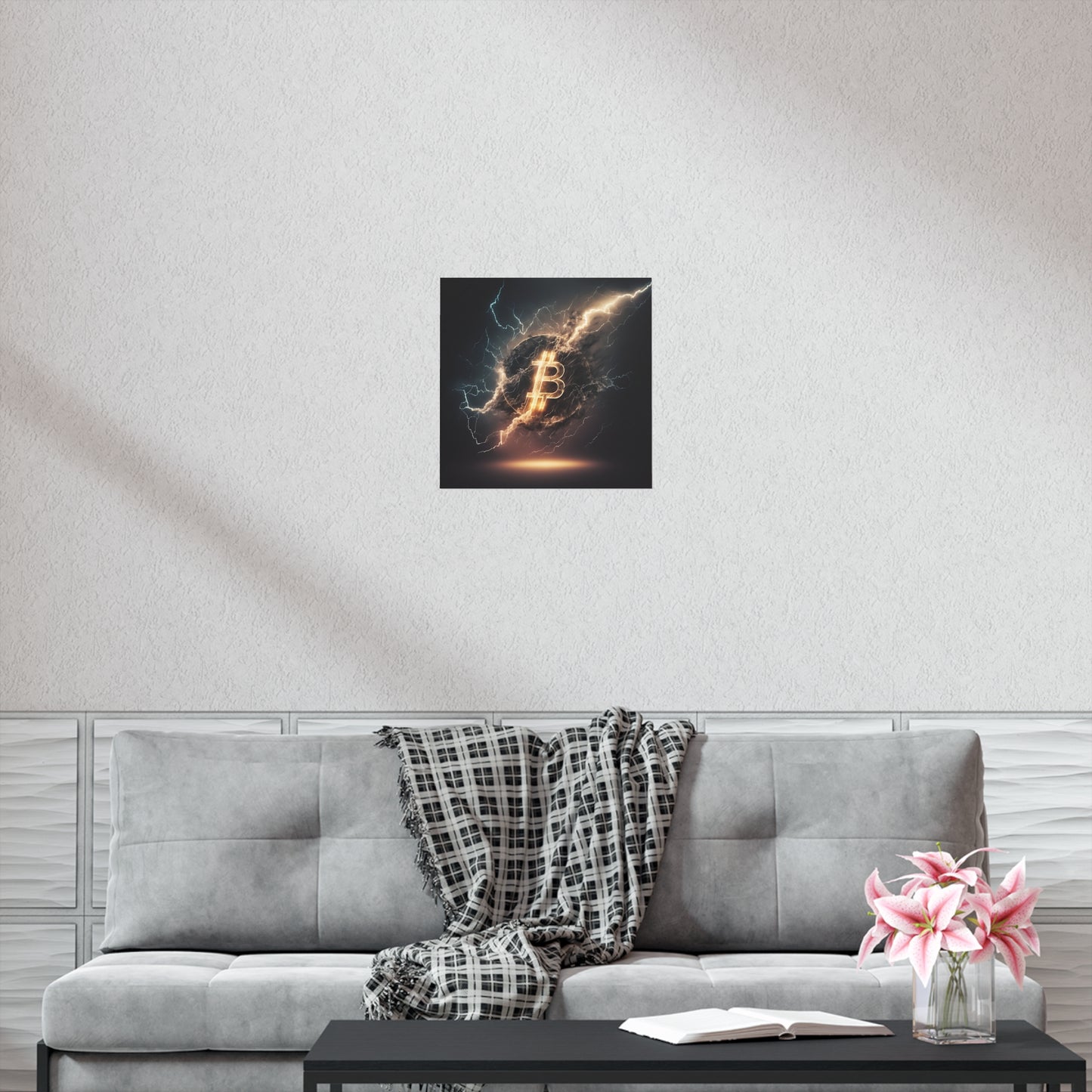 Bitcoin Lightning Poster