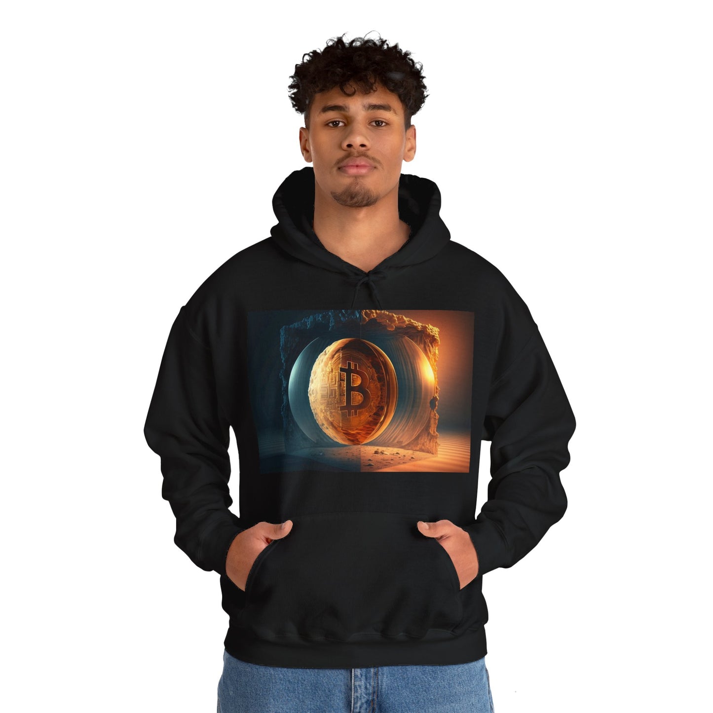4th Dimension of Bitcoin Hoodie