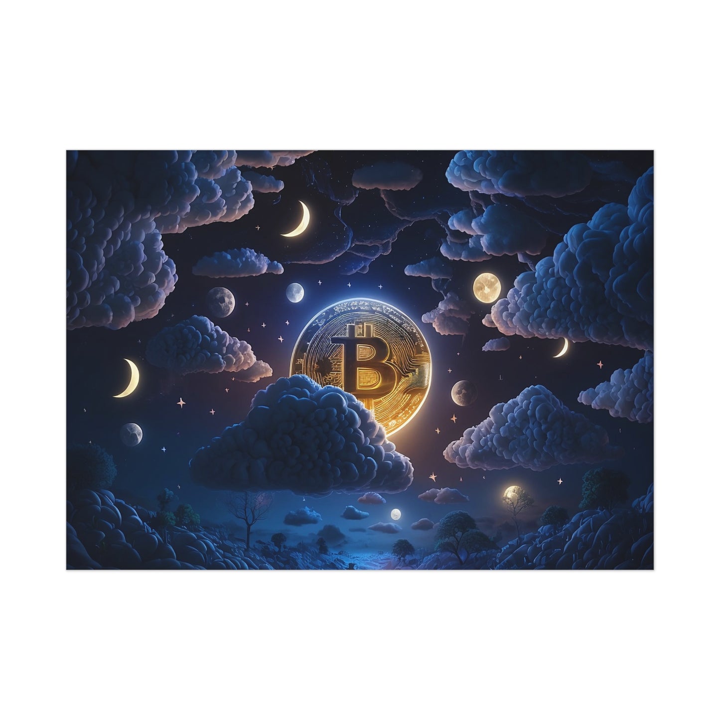 Dreaming of Bitcoin Poster