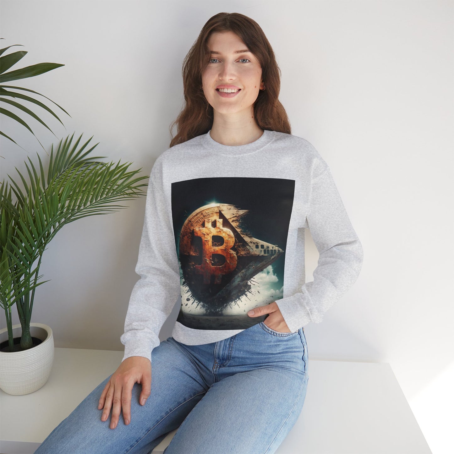 Bitcoin Starship Sweater