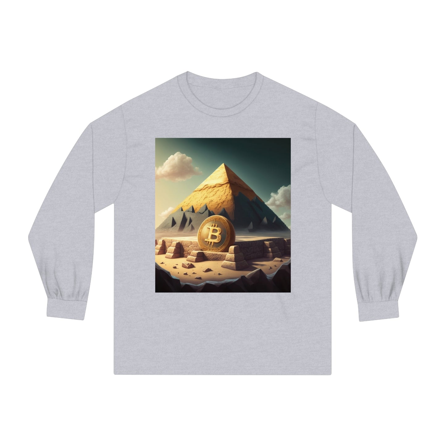 Bitcoin Pyramid Long Sleeve