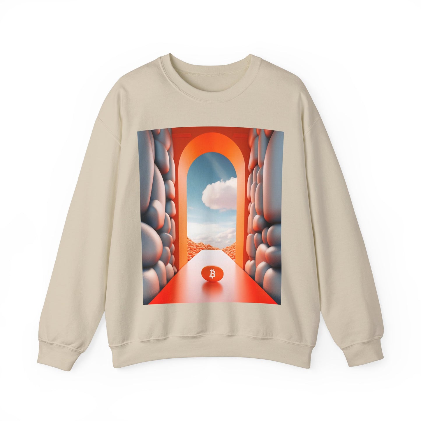 Orange Pill Archway Sweater