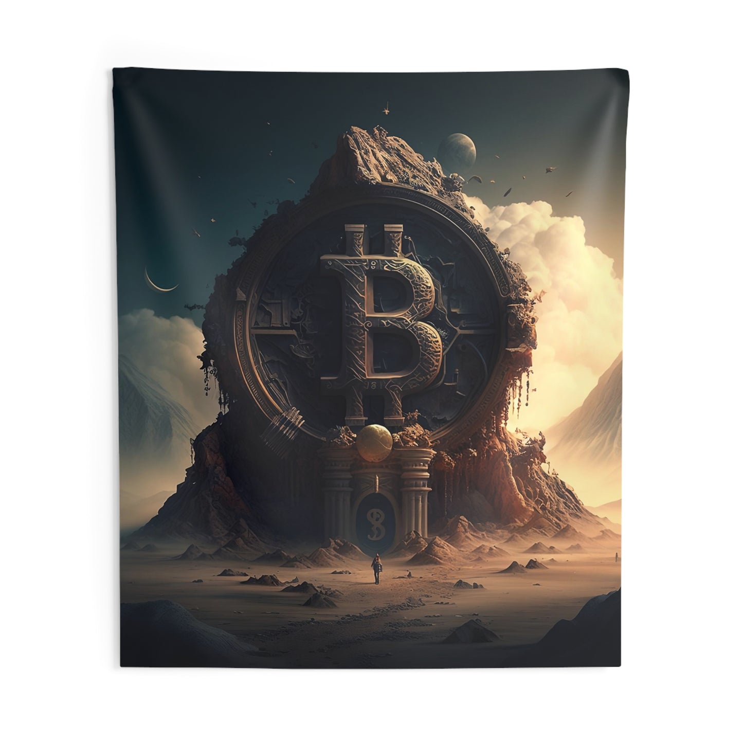 Sacred Temple Wall Tapestry