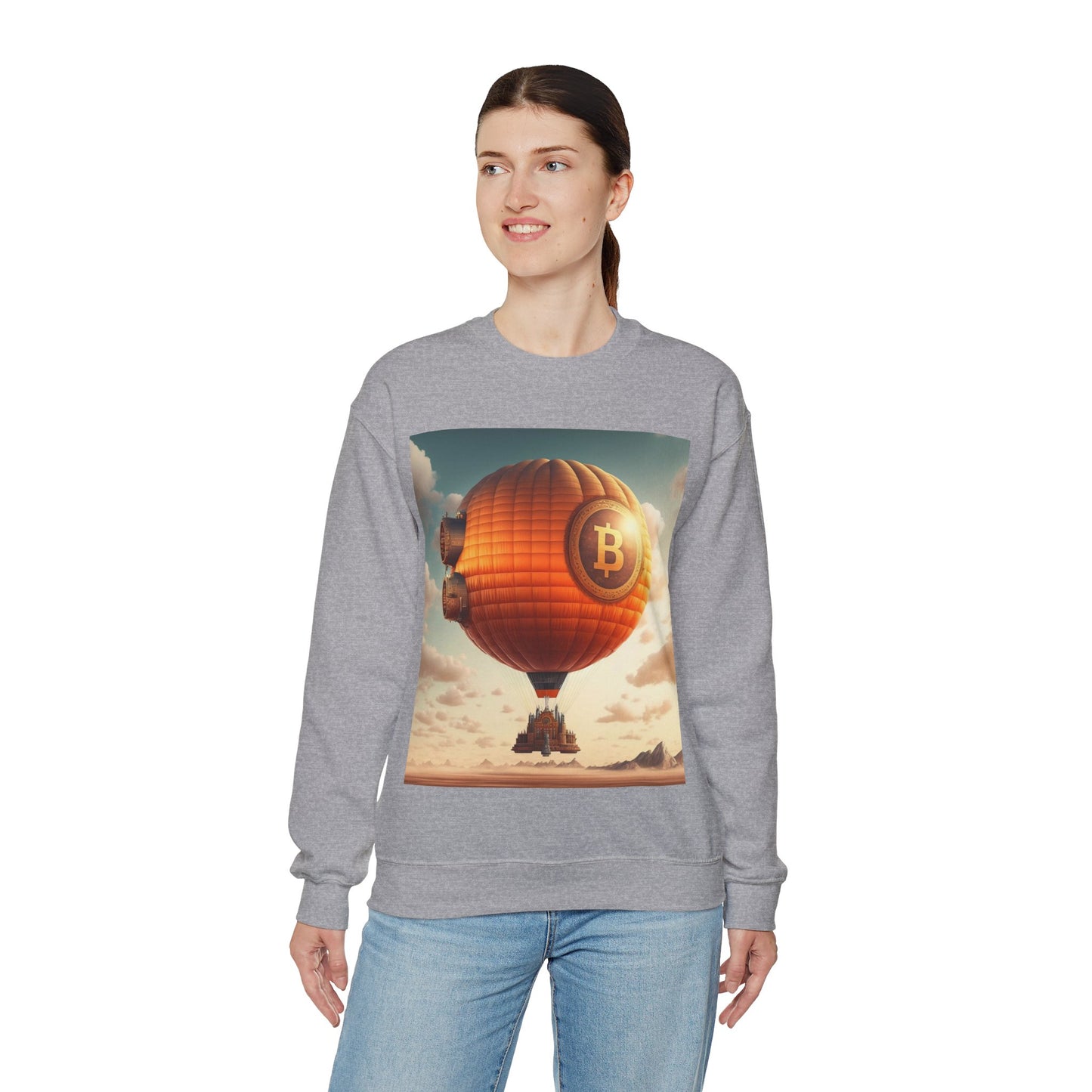 Bitcoin Rigid Airship Sweater