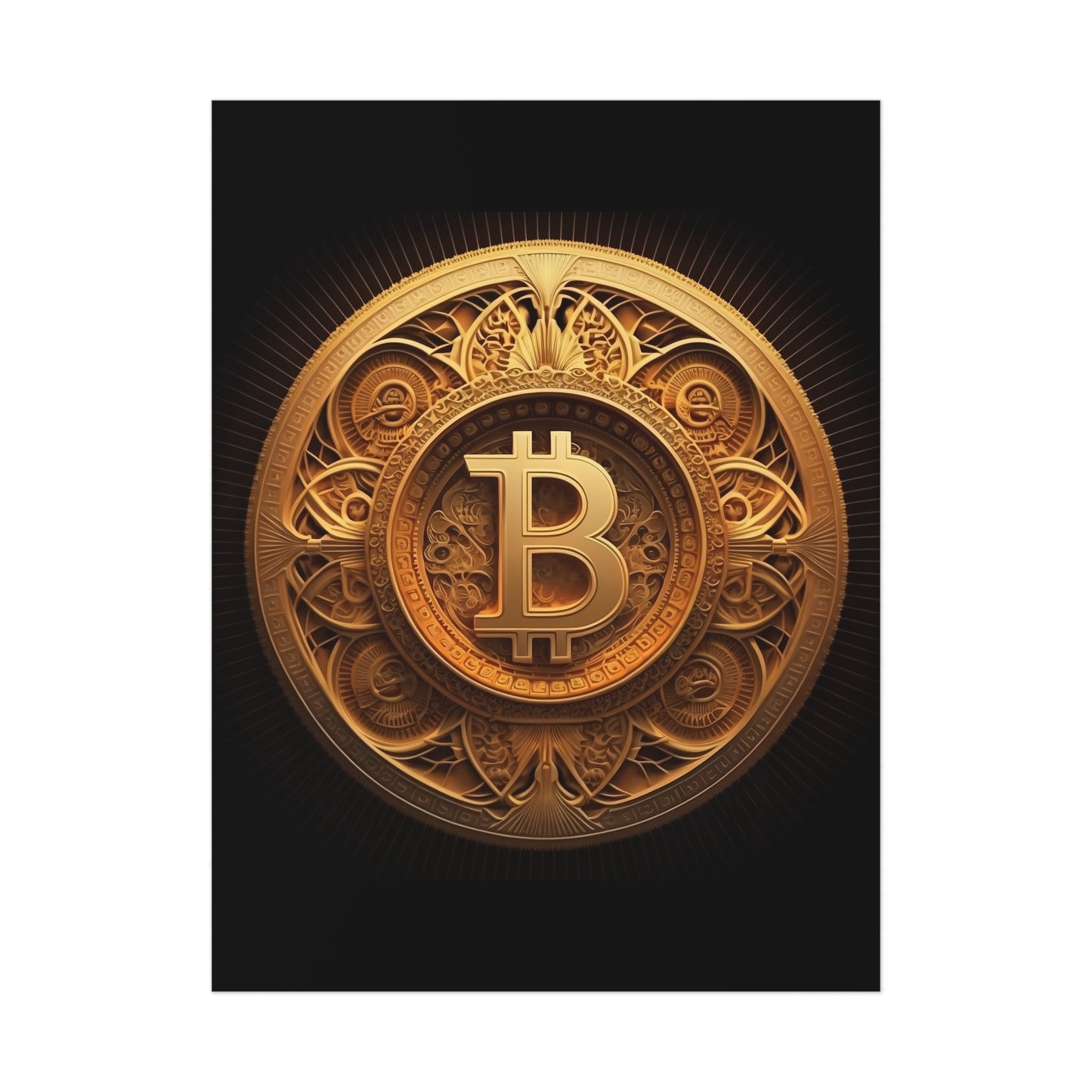 Bitcoin Shrine Poster