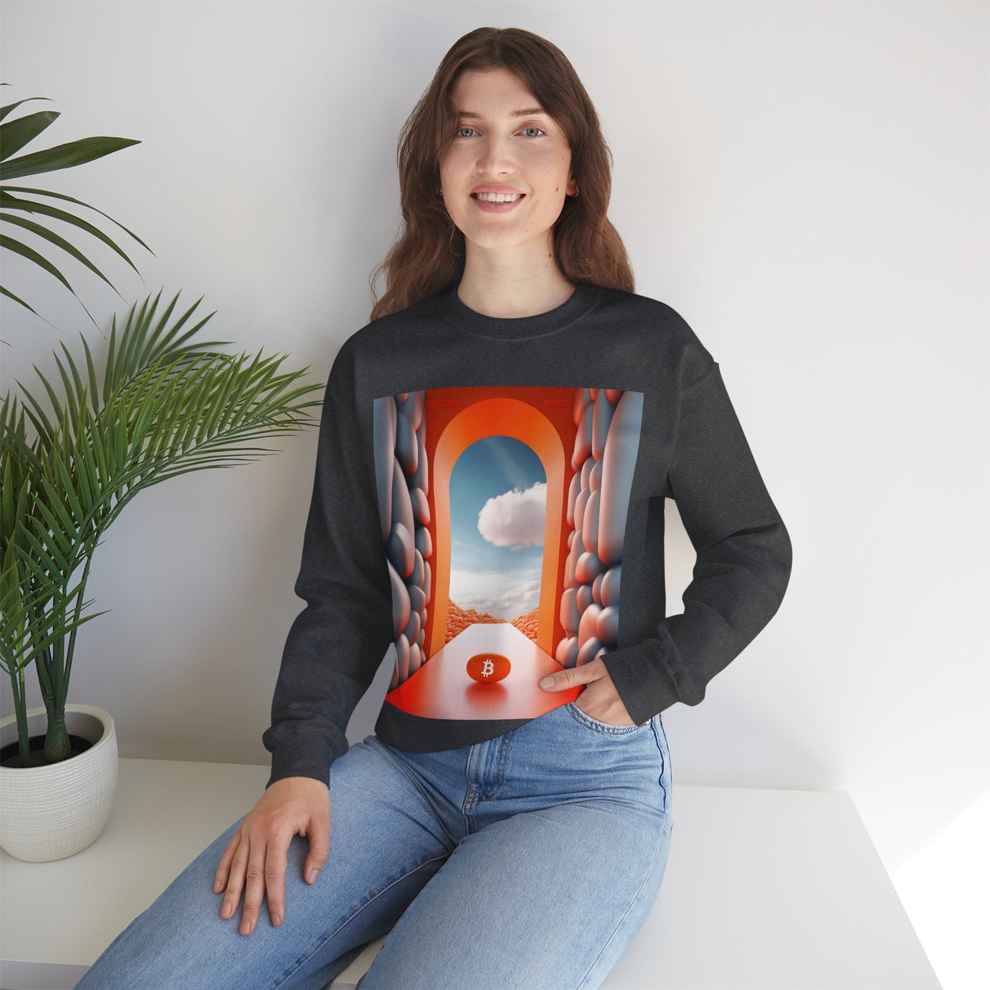 Orange Pill Archway Sweater