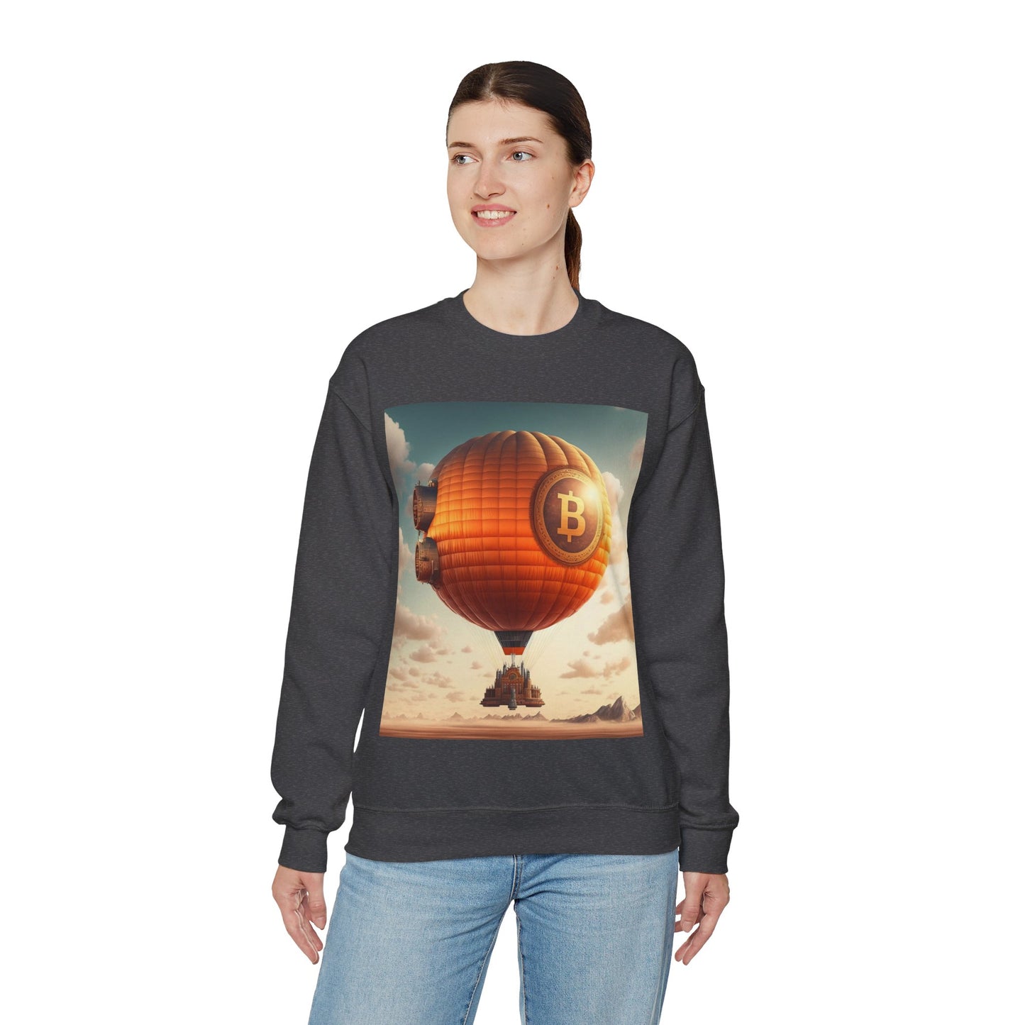 Bitcoin Rigid Airship Sweater