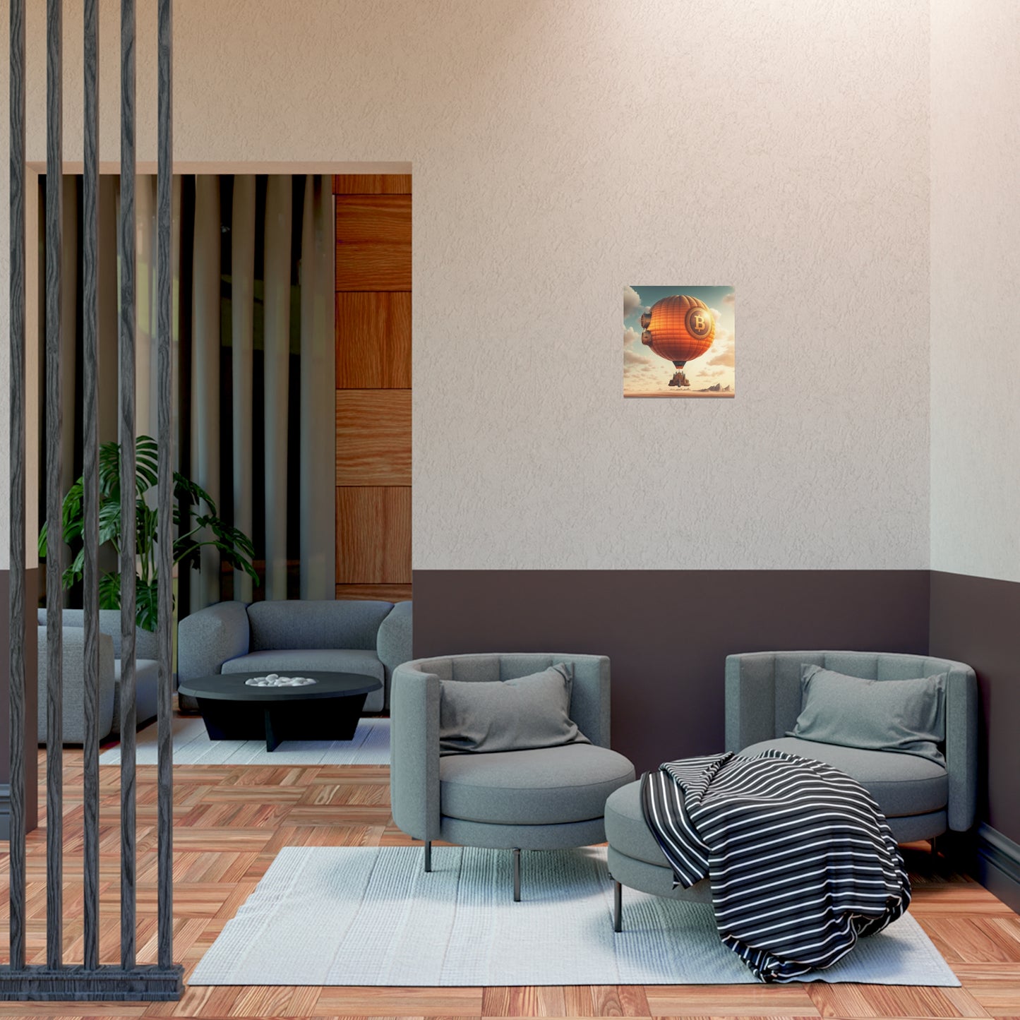 Bitcoin Rigid Airship Poster