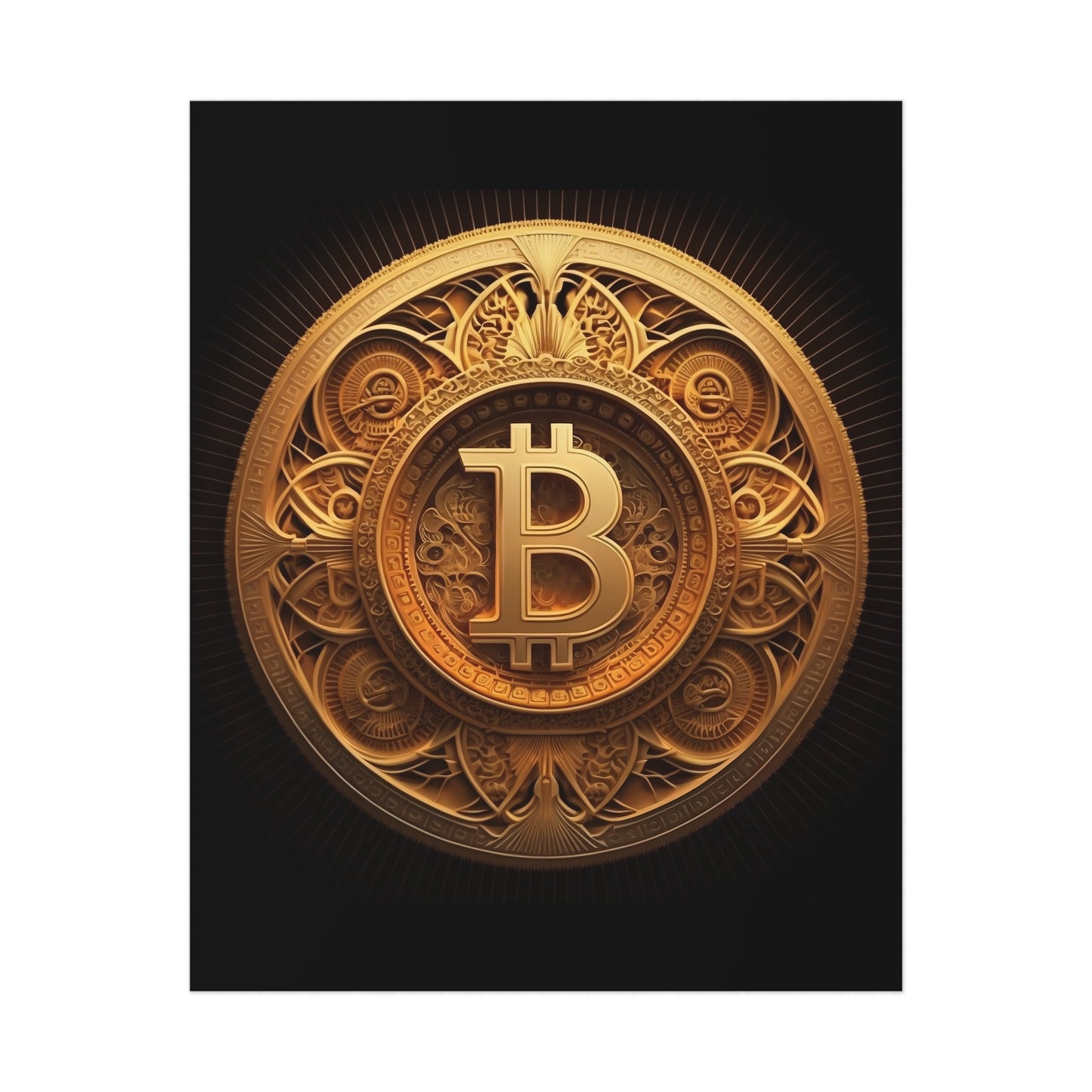 Bitcoin Shrine Poster