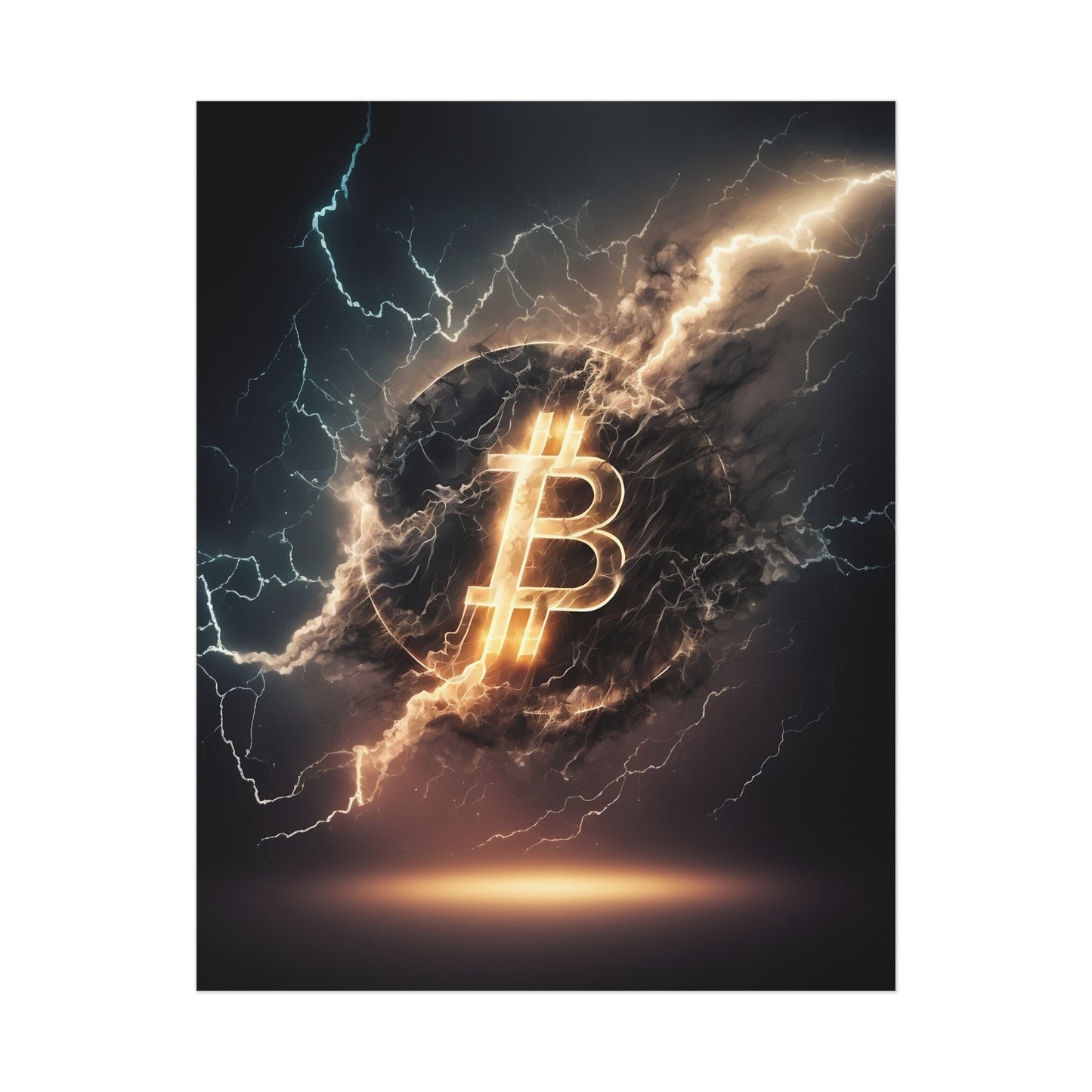 Bitcoin Lightning Poster