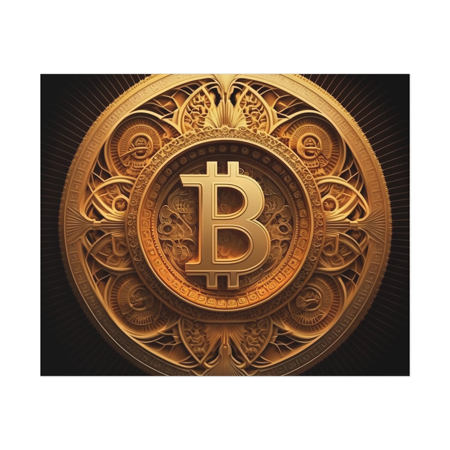 Bitcoin Shrine Poster