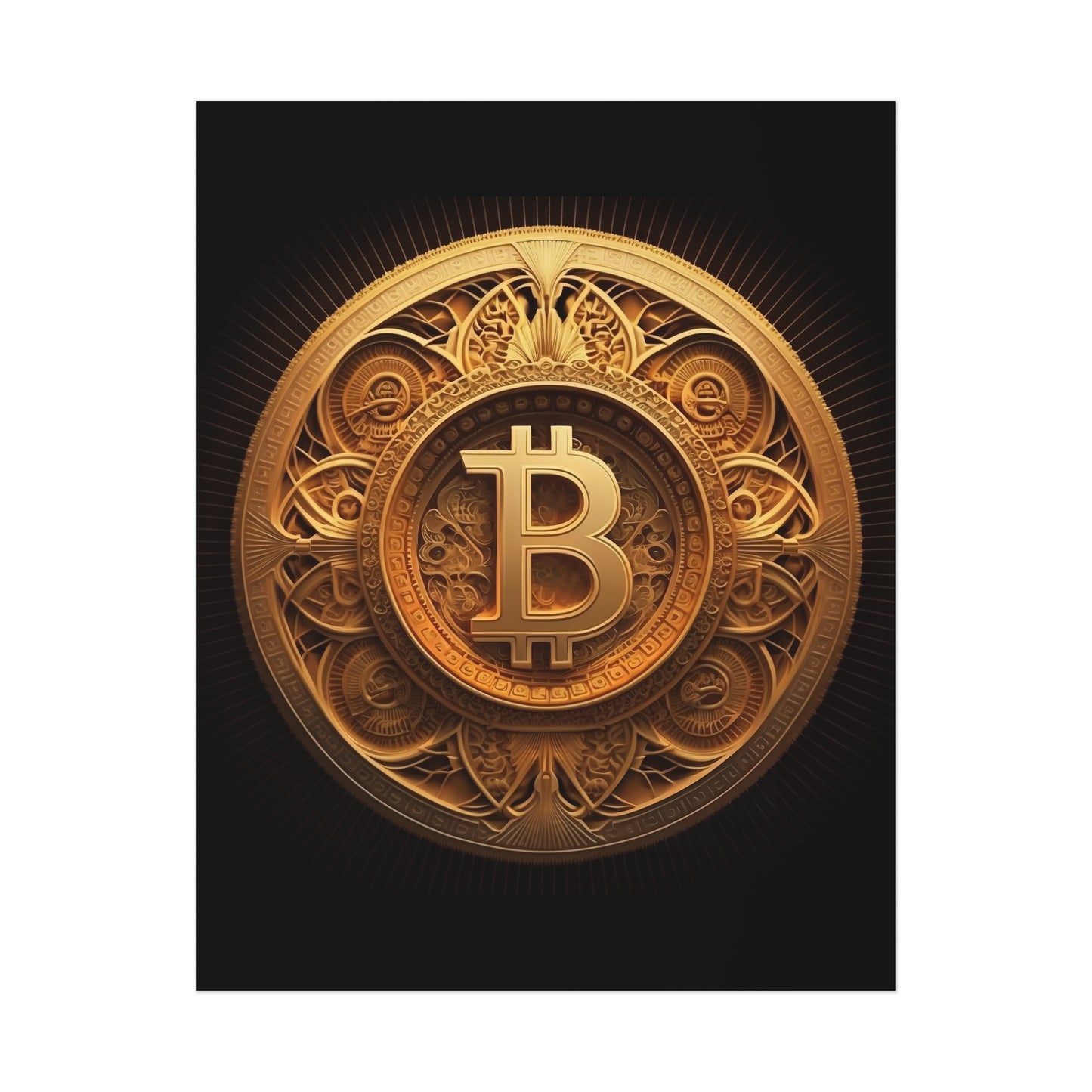 Bitcoin Shrine Poster