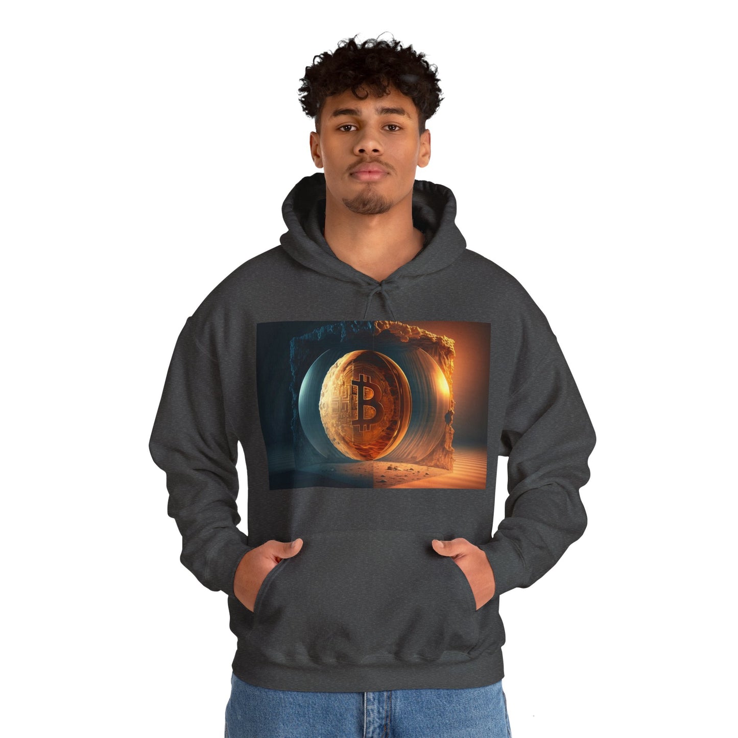 4th Dimension of Bitcoin Hoodie