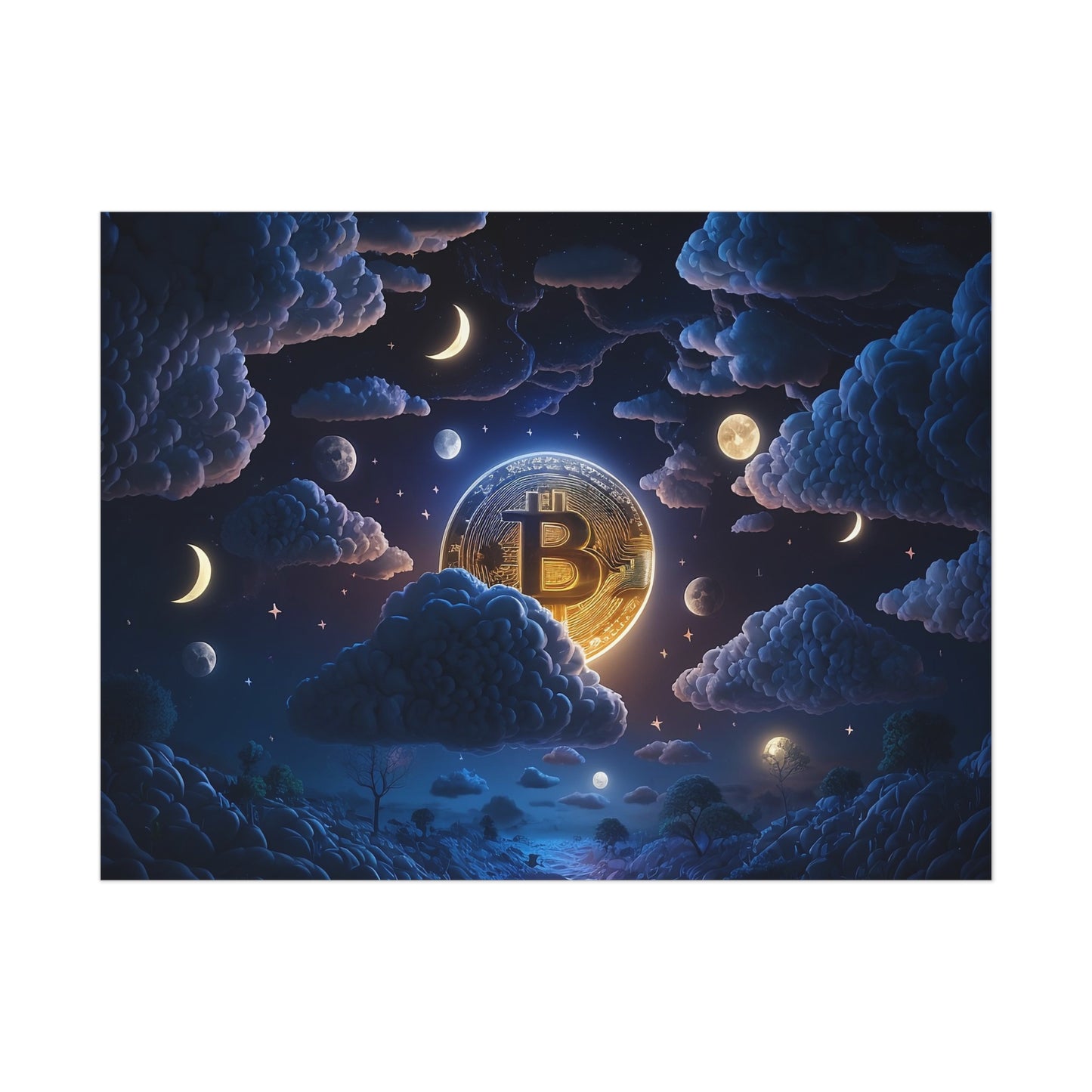 Dreaming of Bitcoin Poster