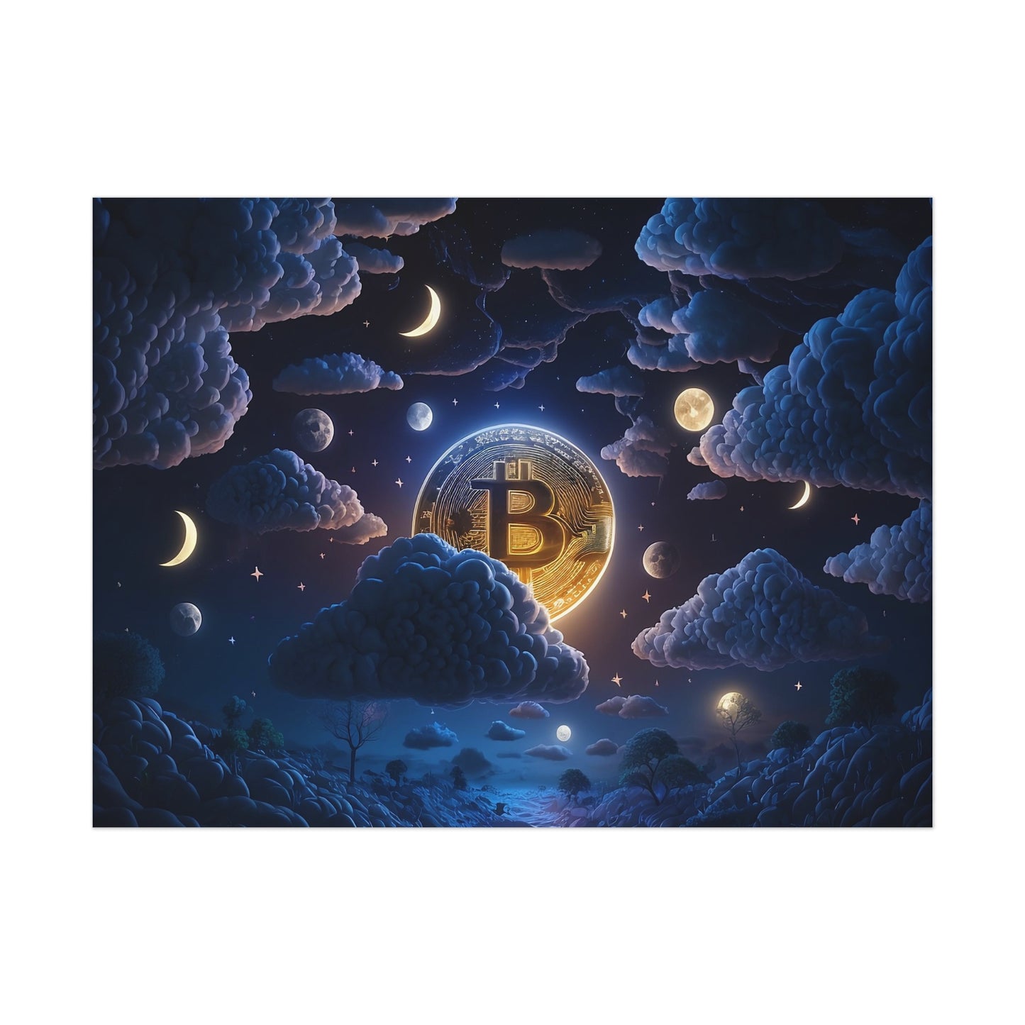 Dreaming of Bitcoin Poster