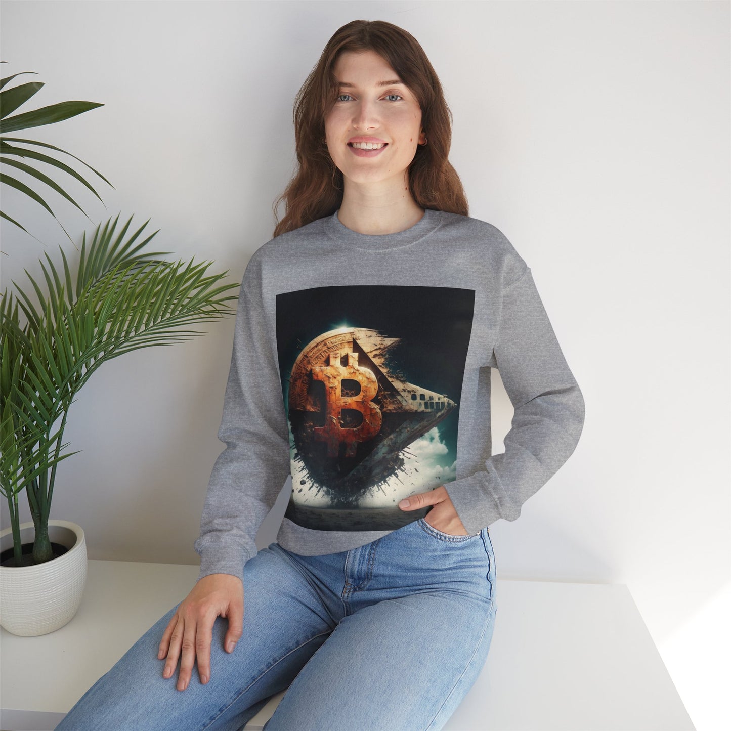 Bitcoin Starship Sweater