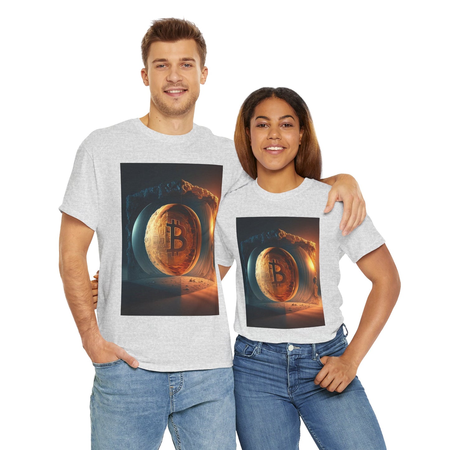 4th Dimension of Bitcoin Tshirt