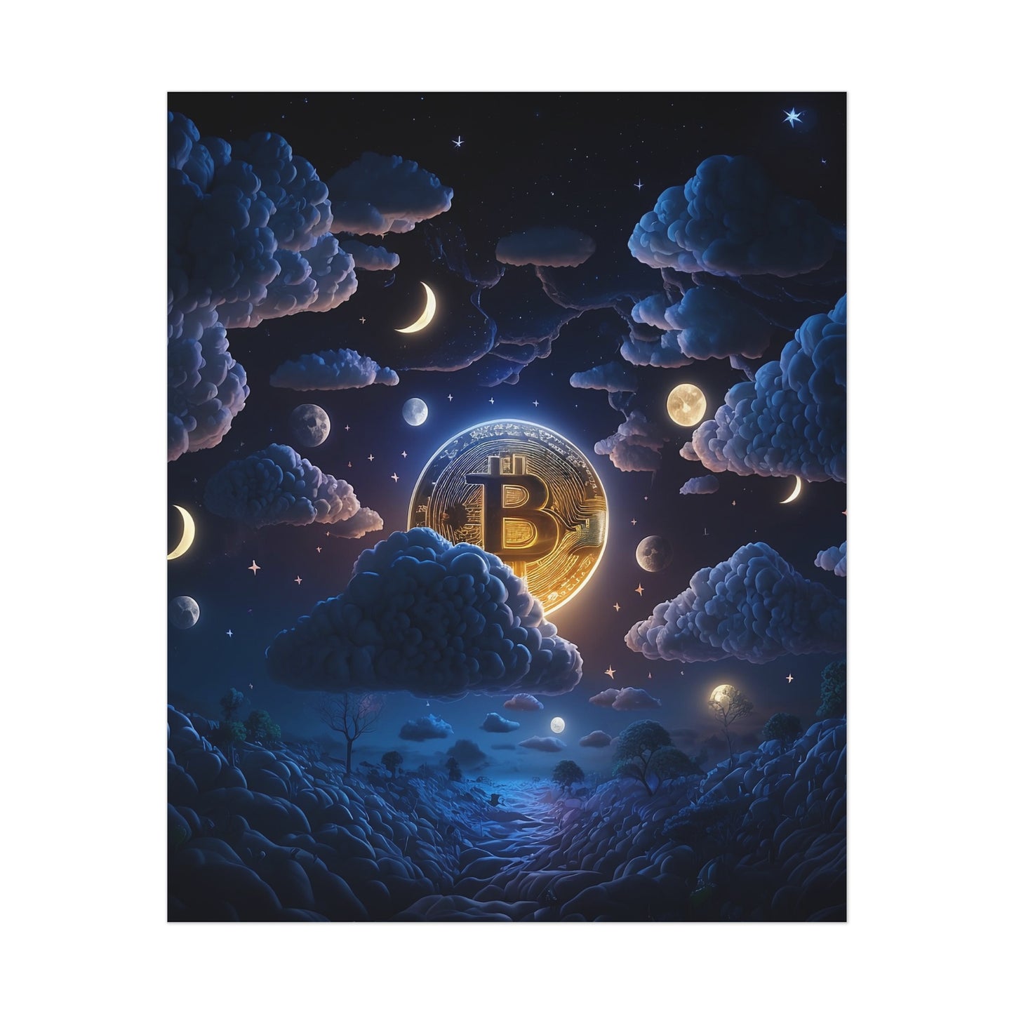 Dreaming of Bitcoin Poster