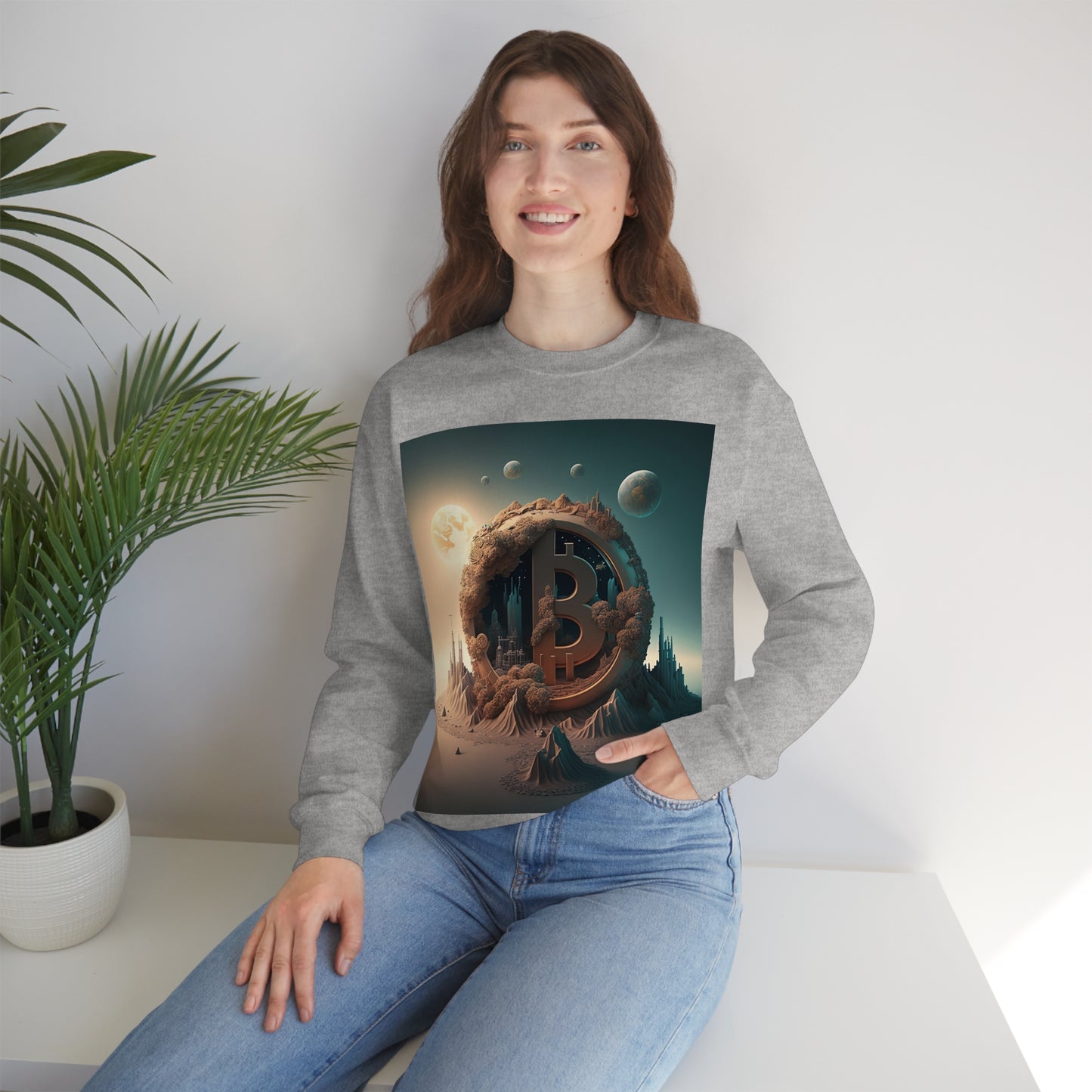 4th Globe of Bitcoin Sweater