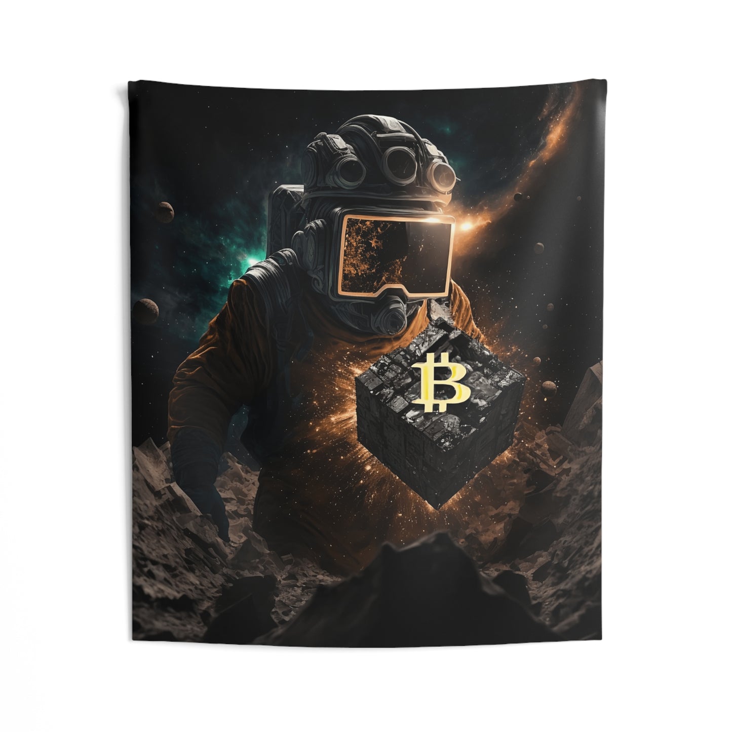 Genesis Block Wall Tapestry