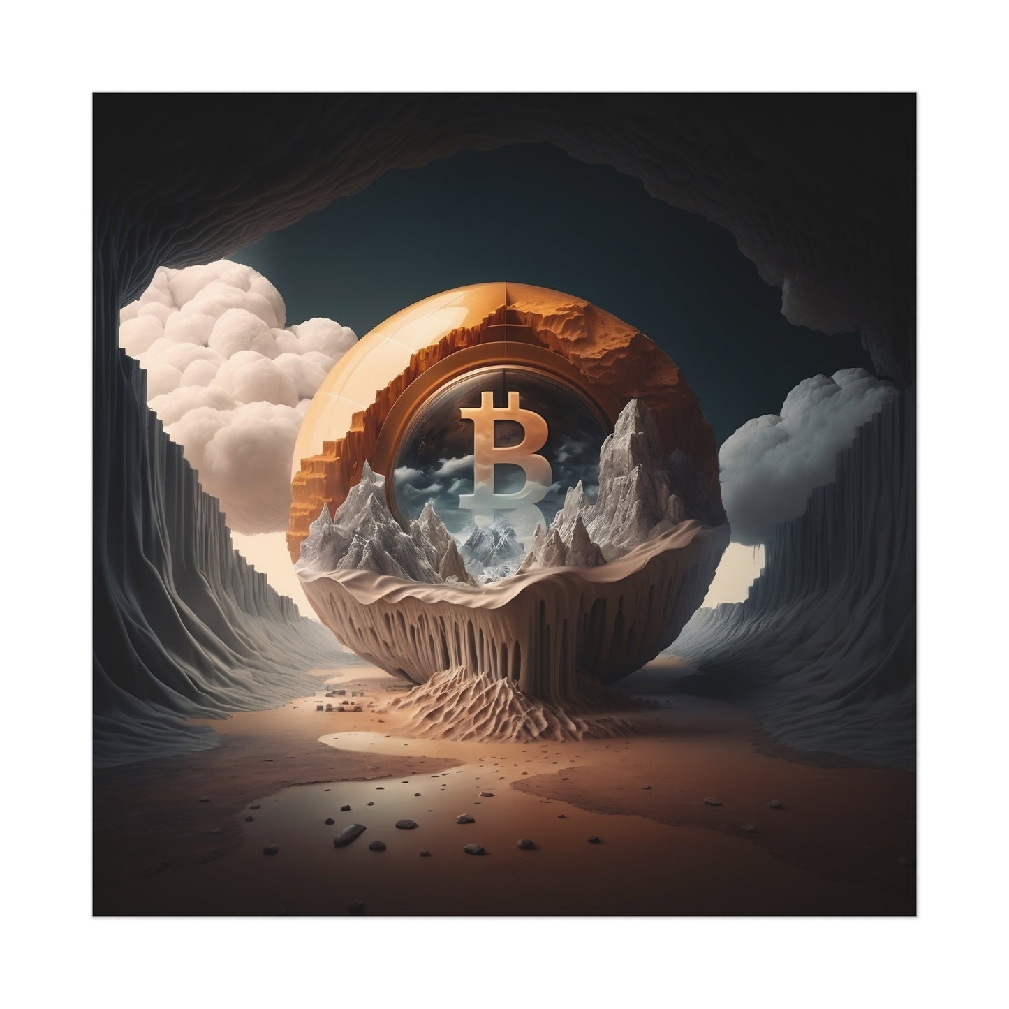 4th Orb of Bitcoin Poster