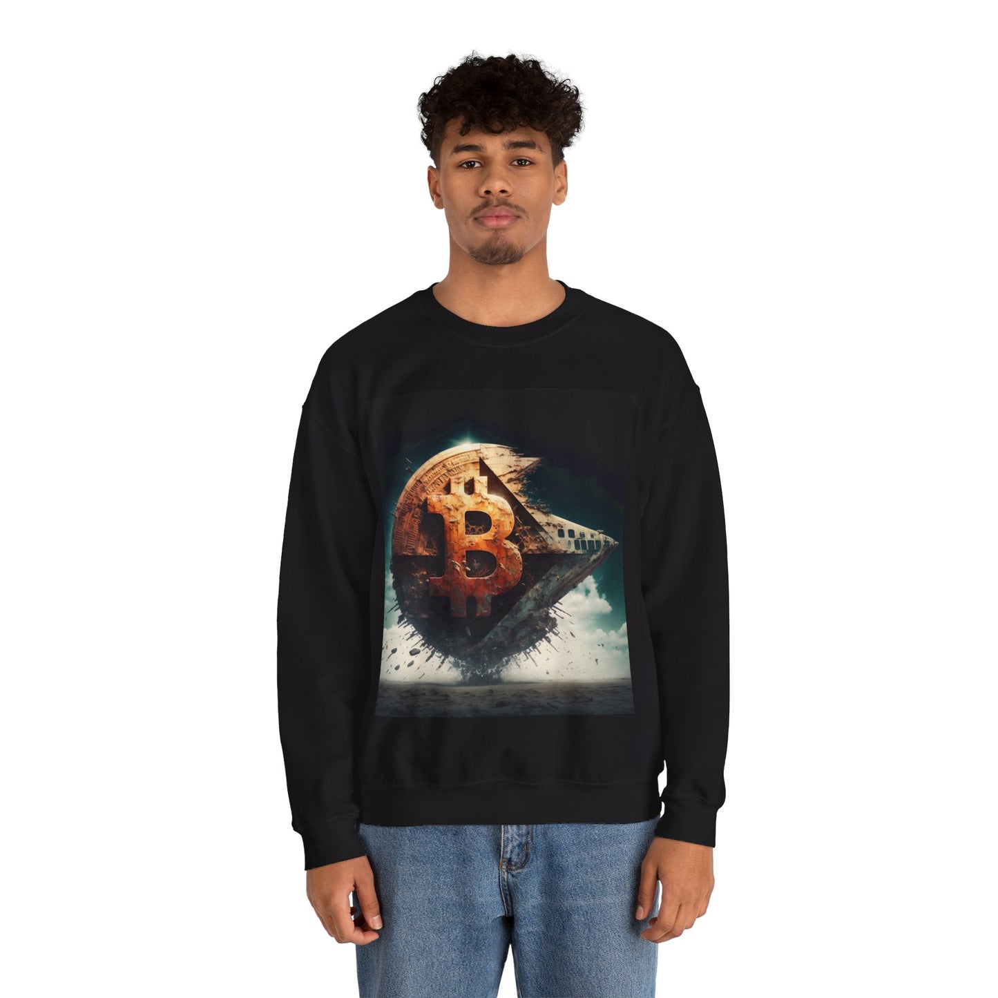 Bitcoin Starship Sweater