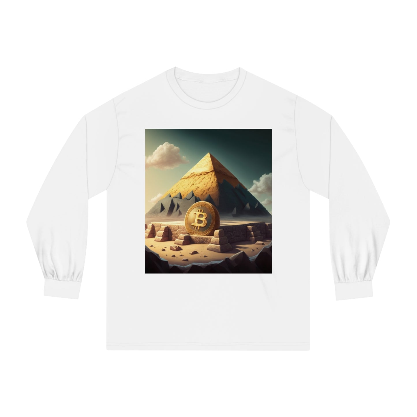 Bitcoin Pyramid Long Sleeve