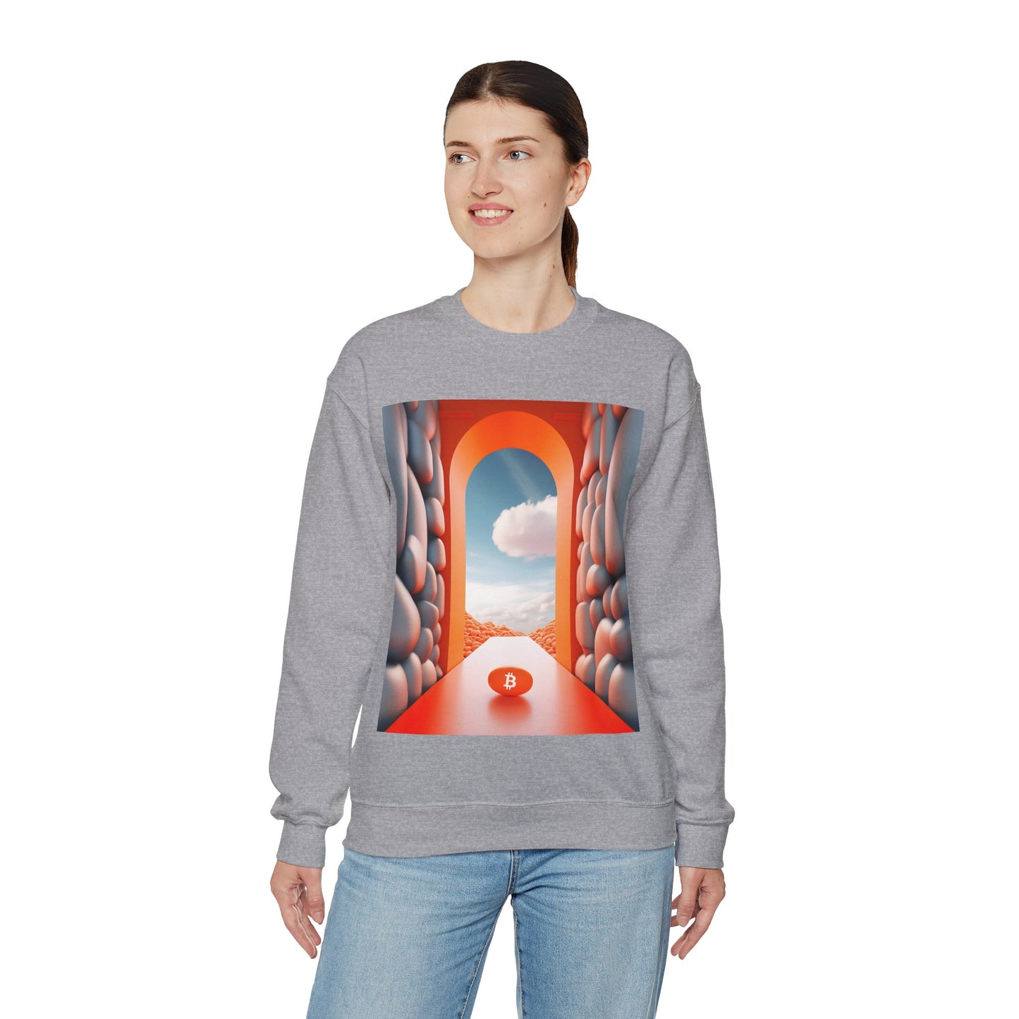 Orange Pill Archway Sweater